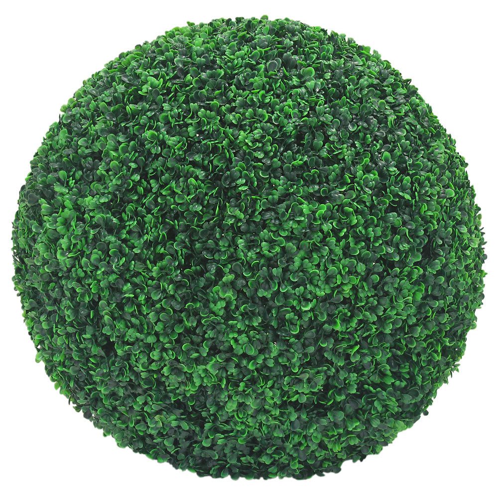 Kunstpflanze Deko Buchsbaum Künstlich Buchsbaumkugel Buchskugel 55 cm Kunstpflanze Buchsbaum, Decovego, Höhe 55 cm