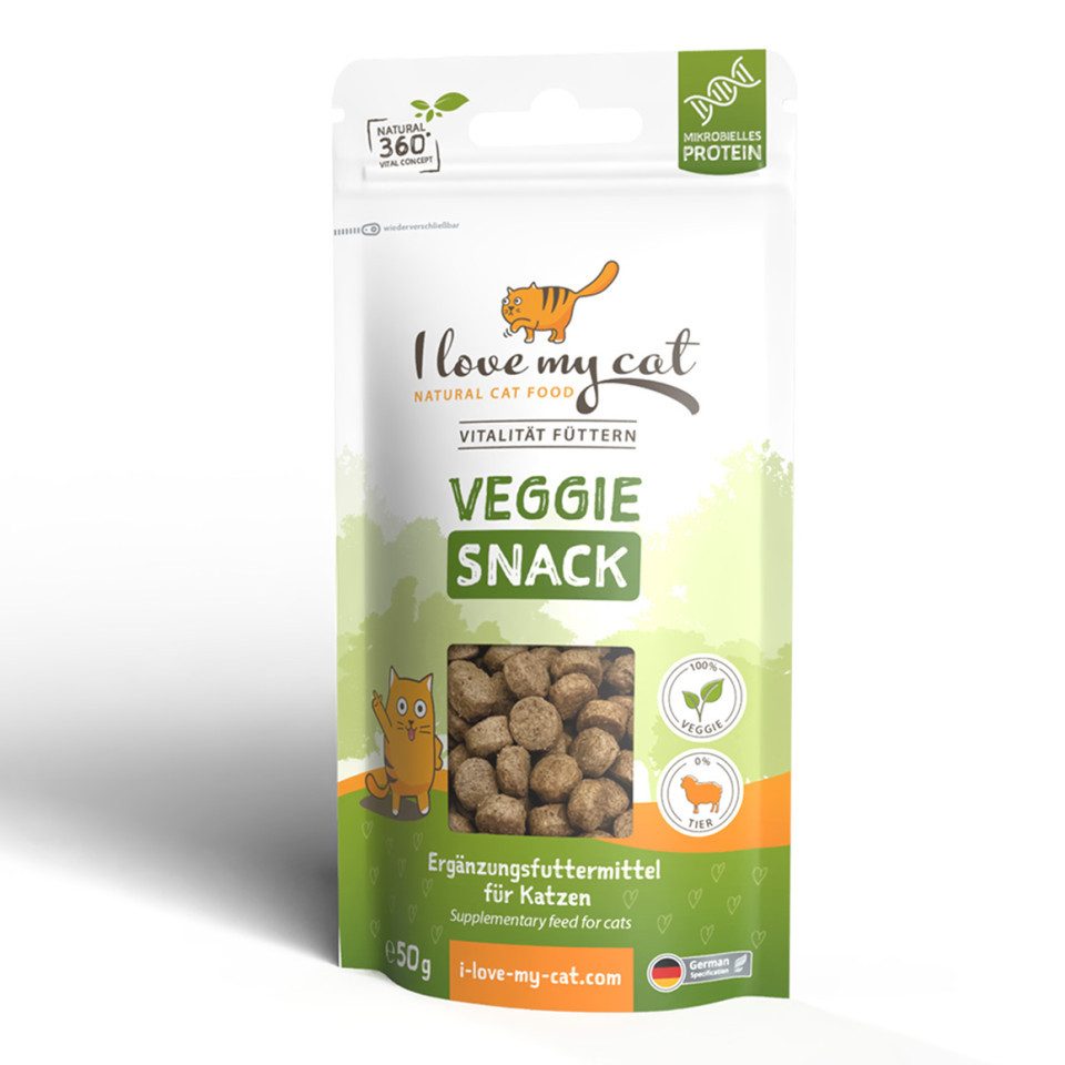 Bellfor Veggie Snack 50 g von I love my Cat, für: Katzen
