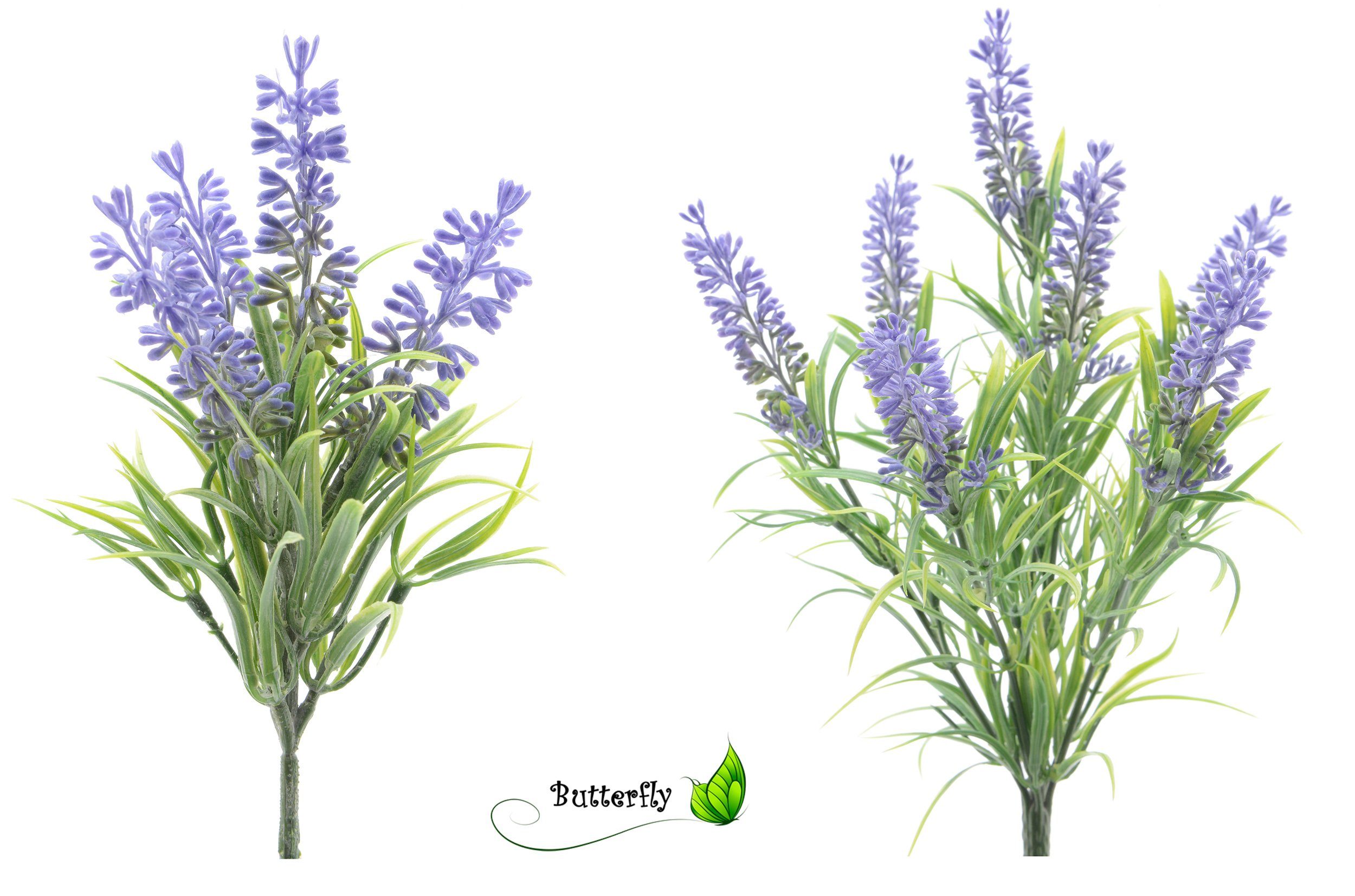 Kunstpflanze, Decoris season decorations, Lavendel Zweig günstig online kaufen