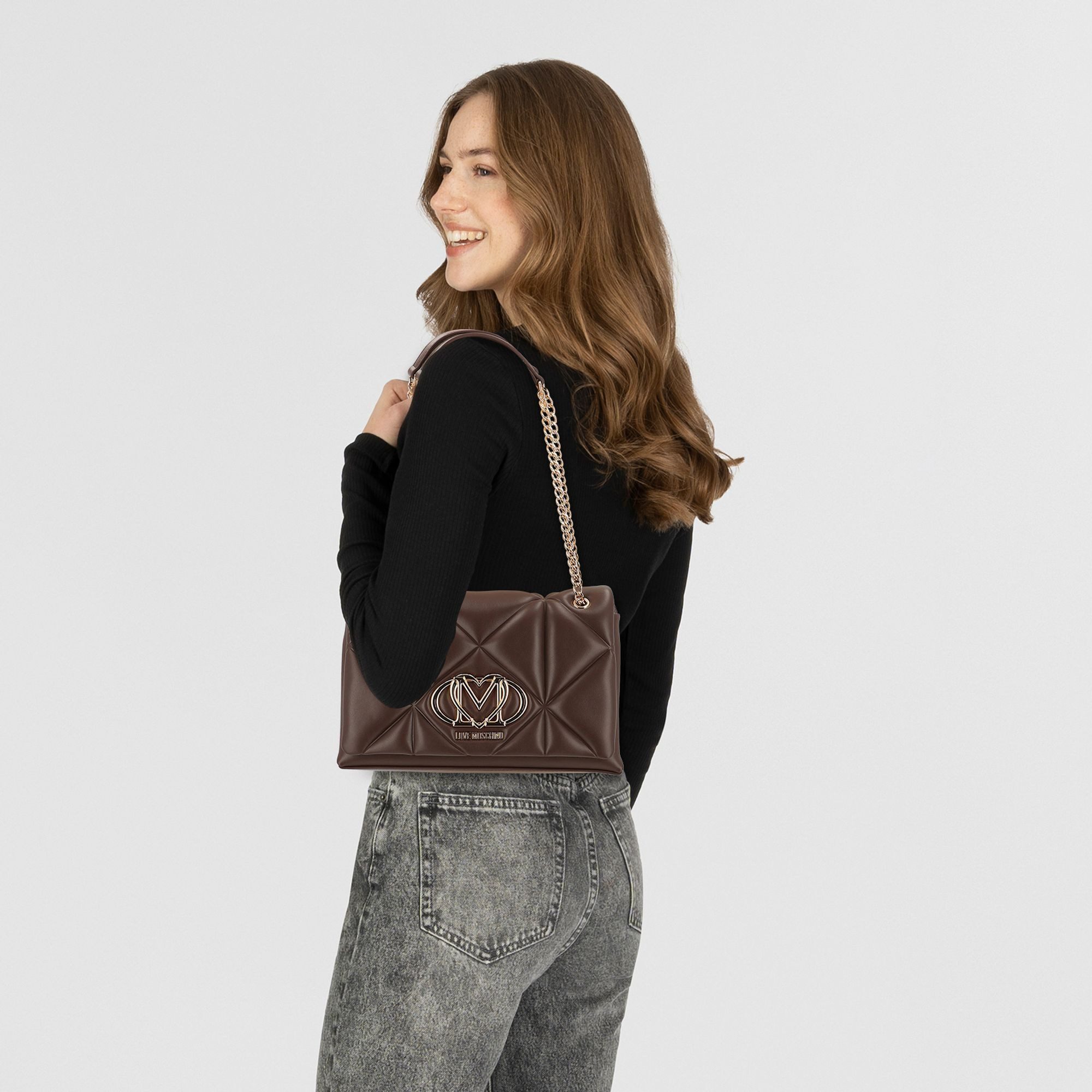 LOVE MOSCHINO Umhängetasche Embossed, Polyurethan günstig online kaufen