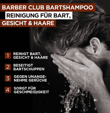 L'ORÉAL PARIS MEN EXPERT Bartshampoo »Barber Club«, beseitigt Bartschuppen & jegliche Gerüche