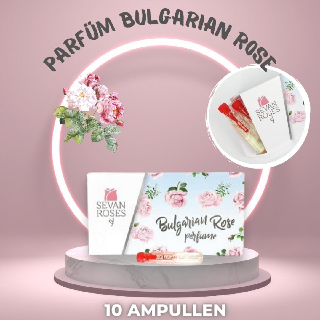 de Parfum Sevan 2.1 Parfüm 10-tlg. x ampullen Bulgarian Rose 10 ml, Rose Roses Eau Sevan