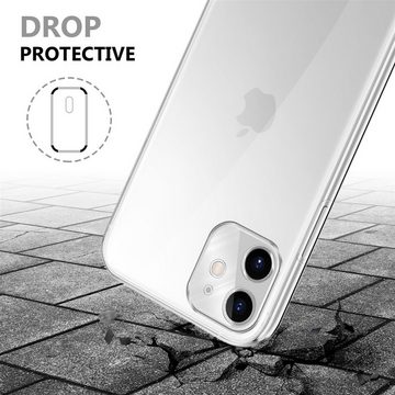 Cadorabo Handyhülle Apple iPhone 11 Apple iPhone 11, Flexible Case Handy Schutzhülle - Hülle - Back Cover 360° Grad