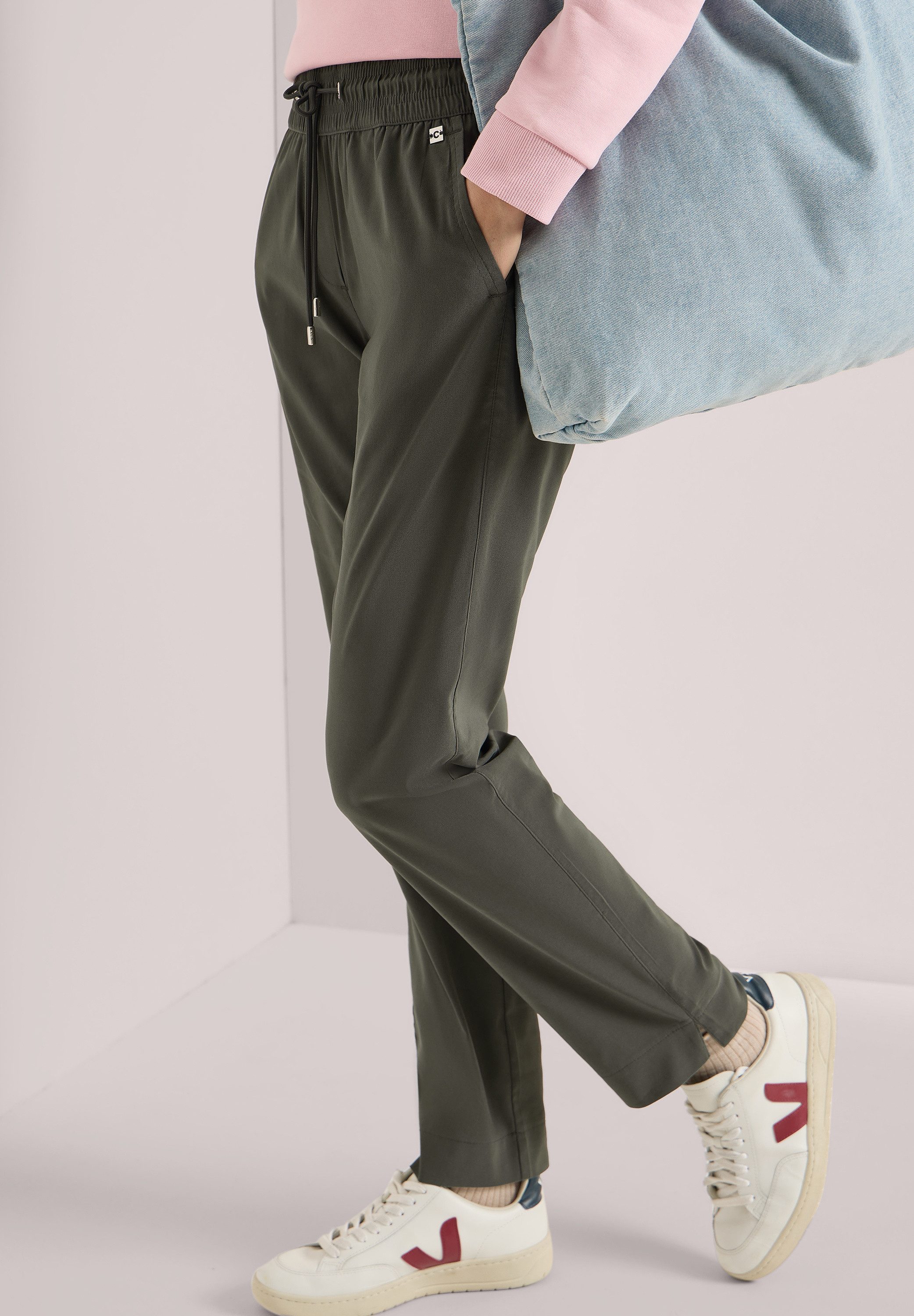 CECIL Stoffhose Middle Waist