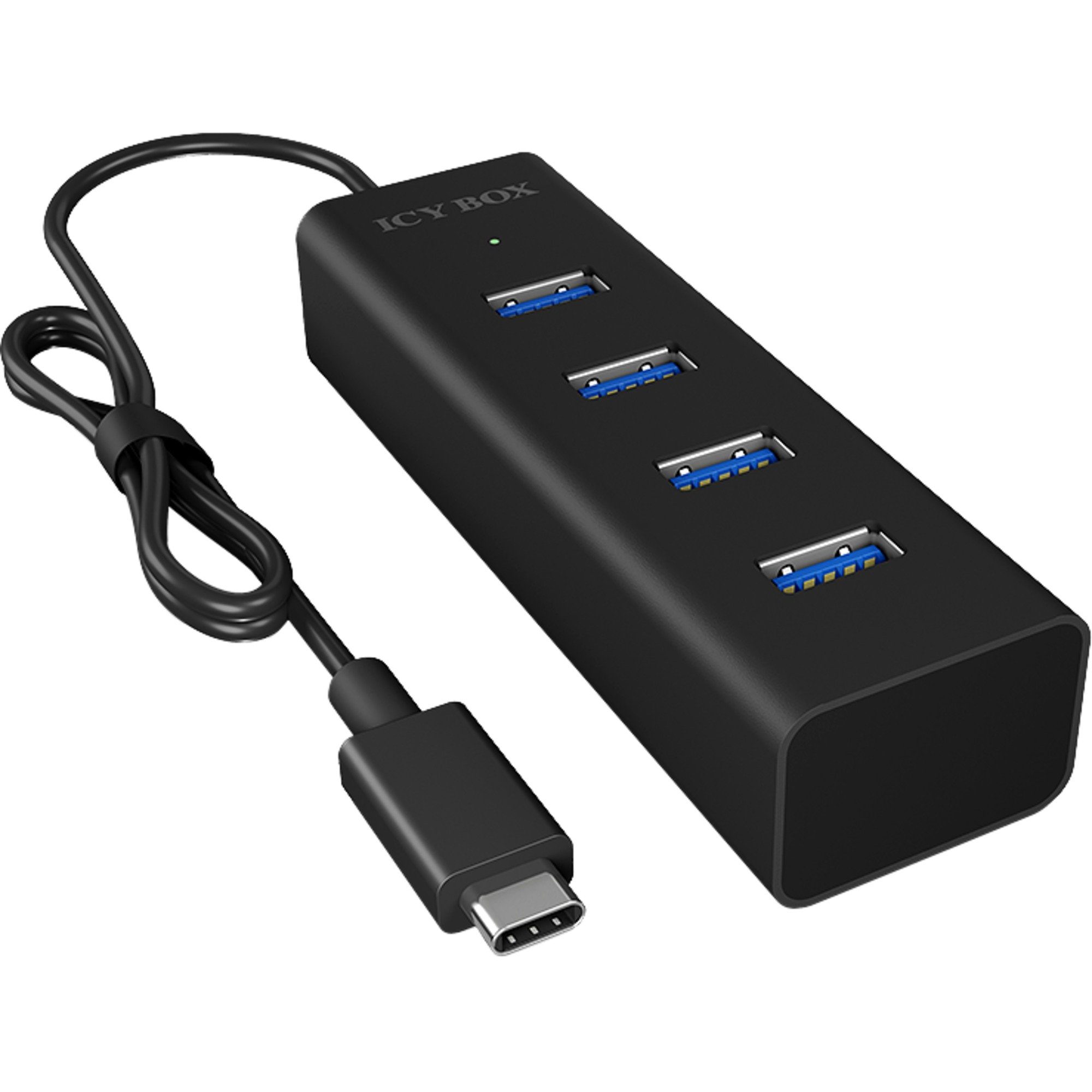 ICY BOX IB-HUB1409-C3, USB-Hub, (USB-C) USB-Kabel