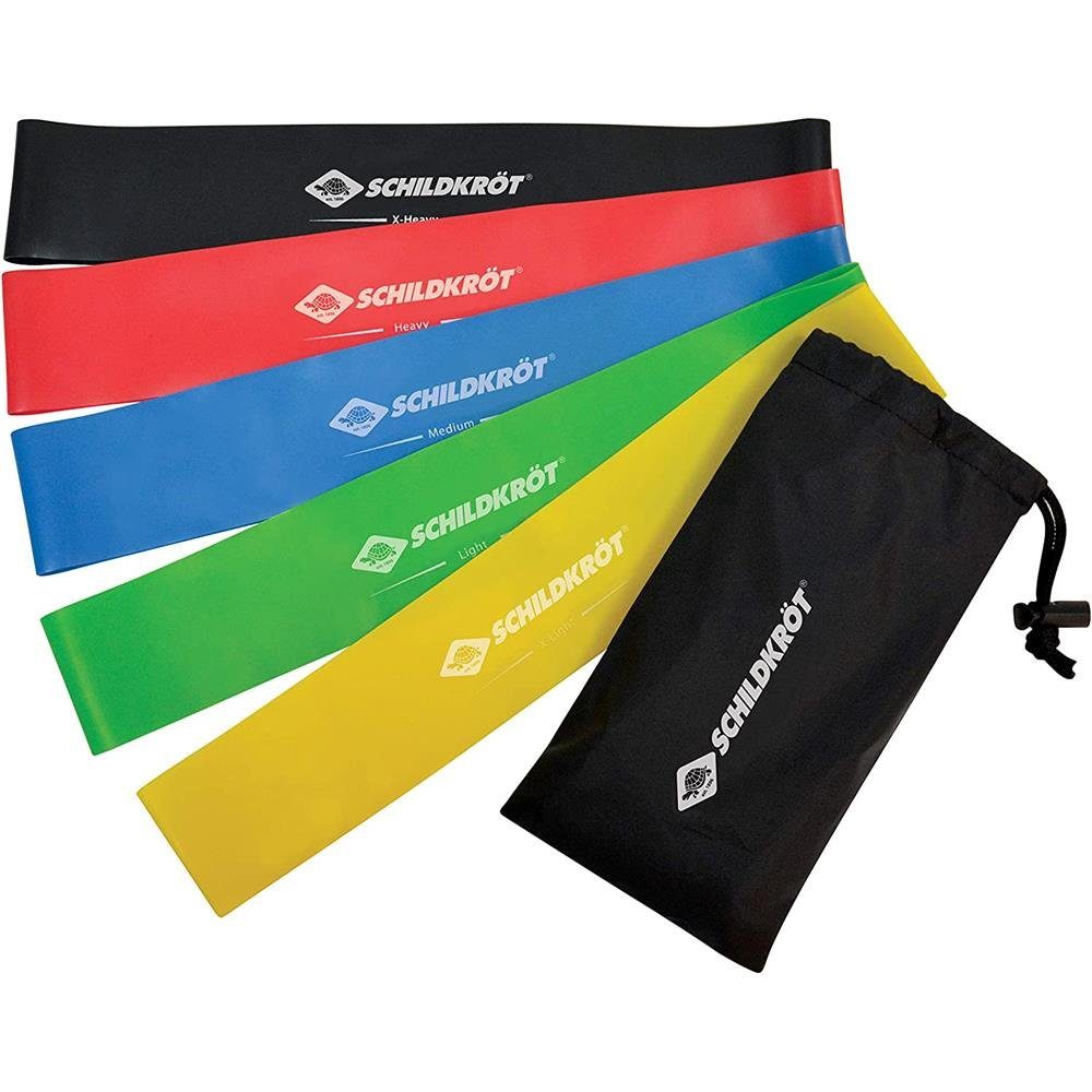 Trainingsband Mini Widerstandsband 5er Set