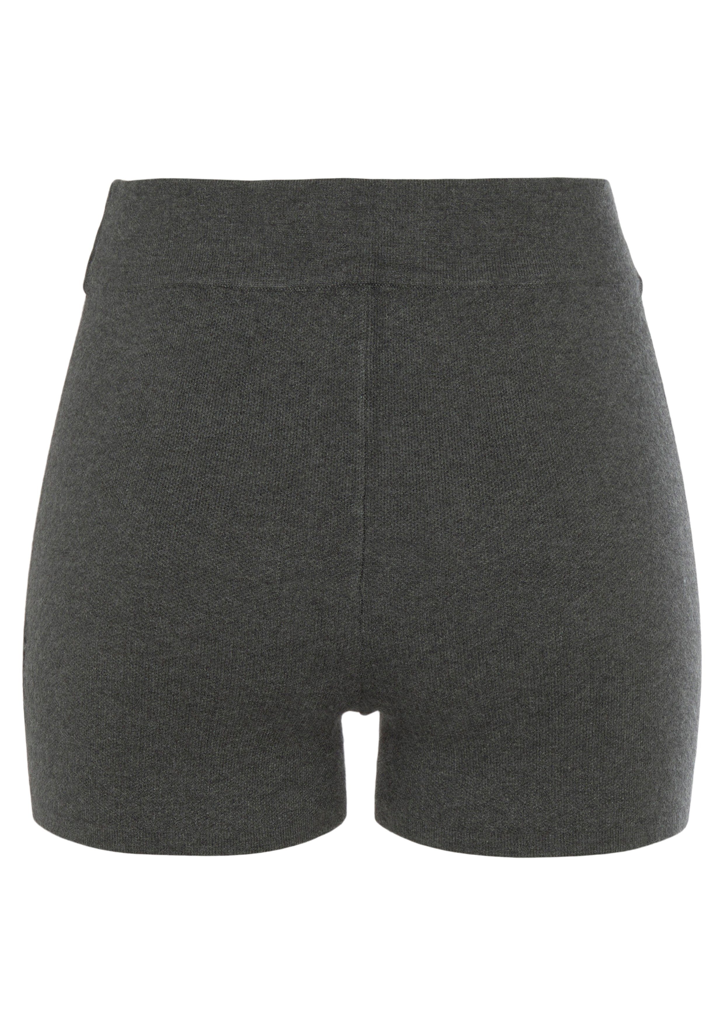 Elbsand Strickhose aus hochwertigem Strick, mit Logostickerei, Loungewear