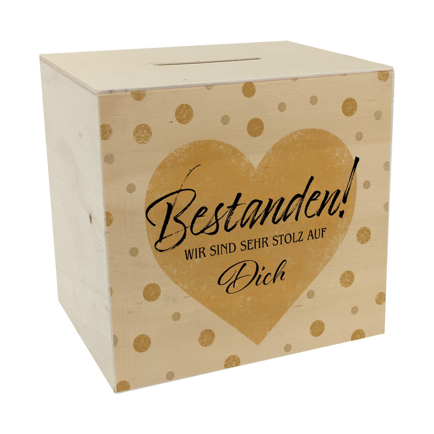 speecheese Spardose Bestanden Spardose aus Holz günstig online kaufen