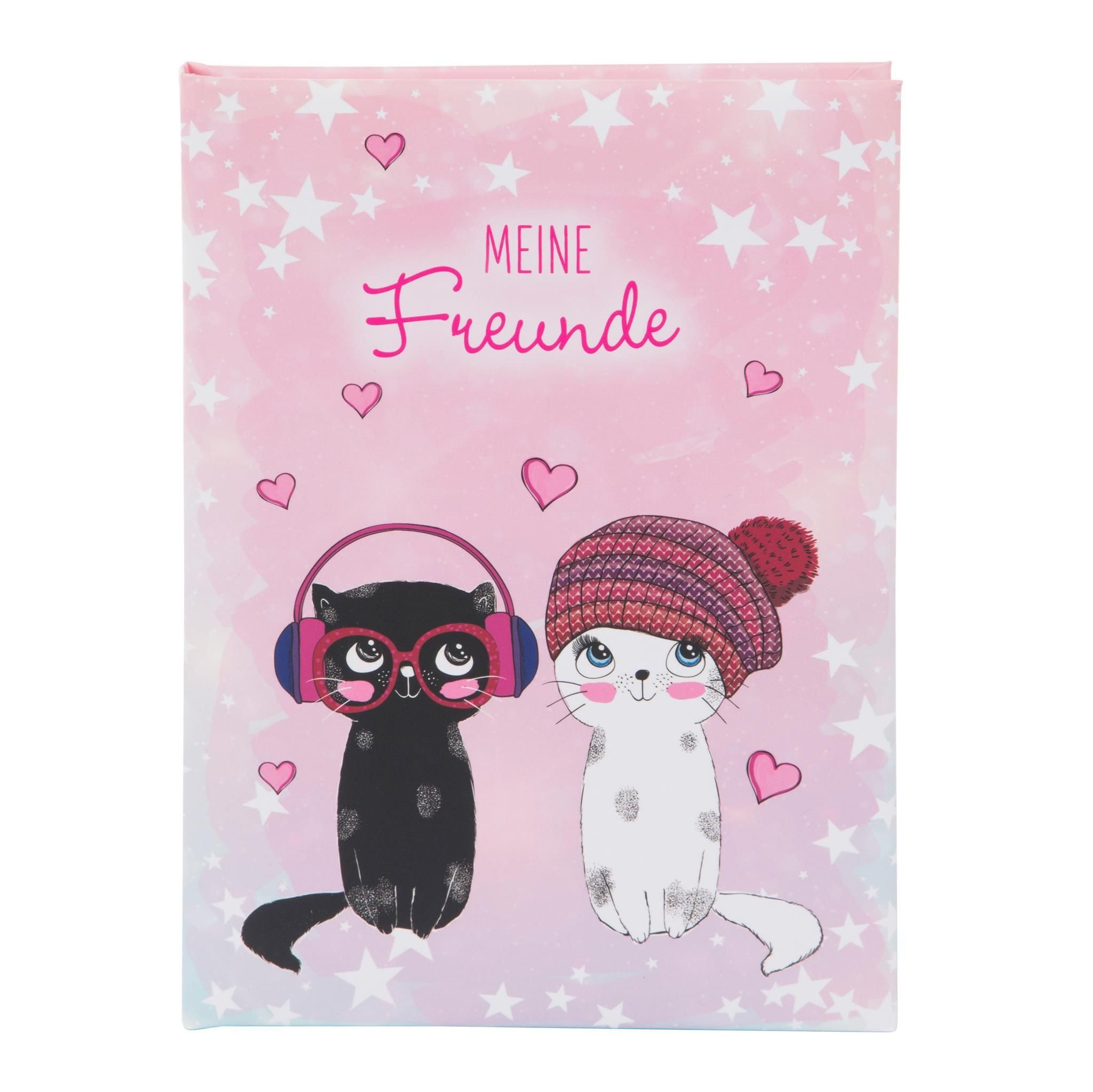 Goldbuch Tagebuch Goldbuch Freundebuch Music for Cats