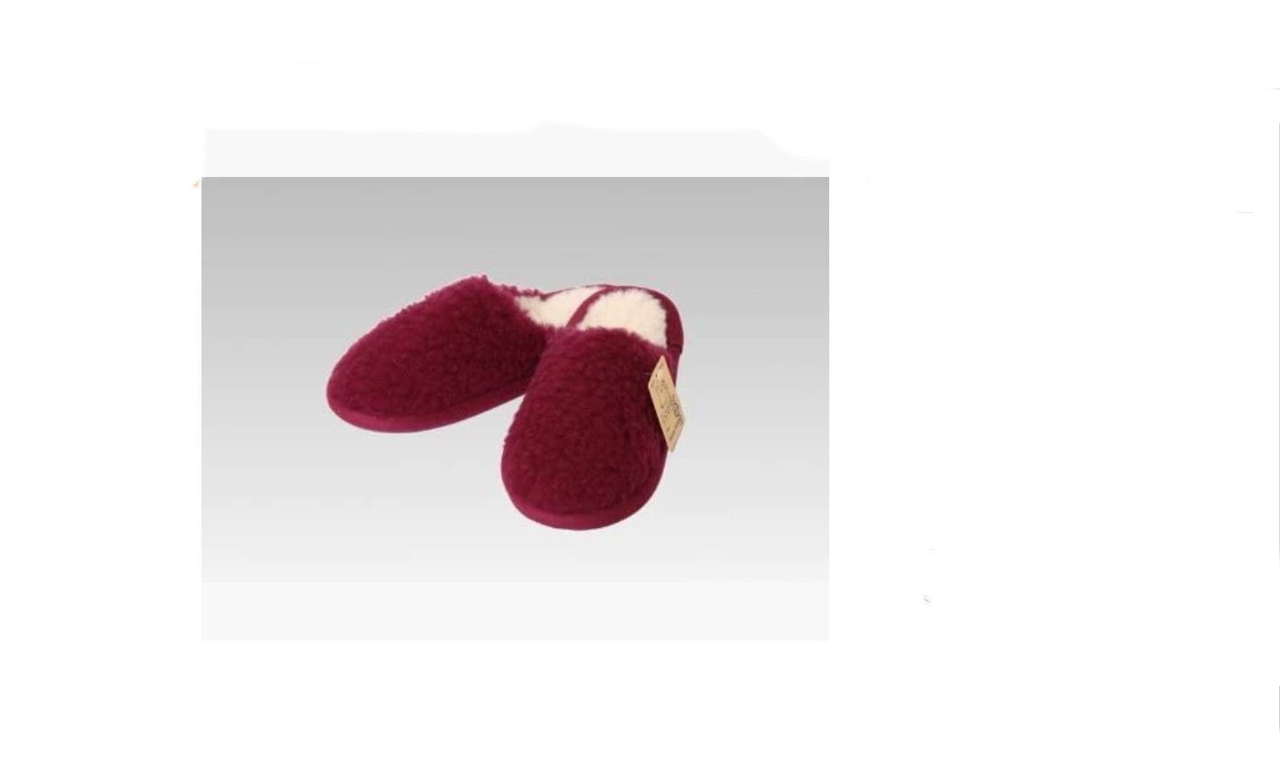 Linke Licardo Pantoffel - Hausschuhe aus 100 % Schurwolle in 8 Farben Pantoffel