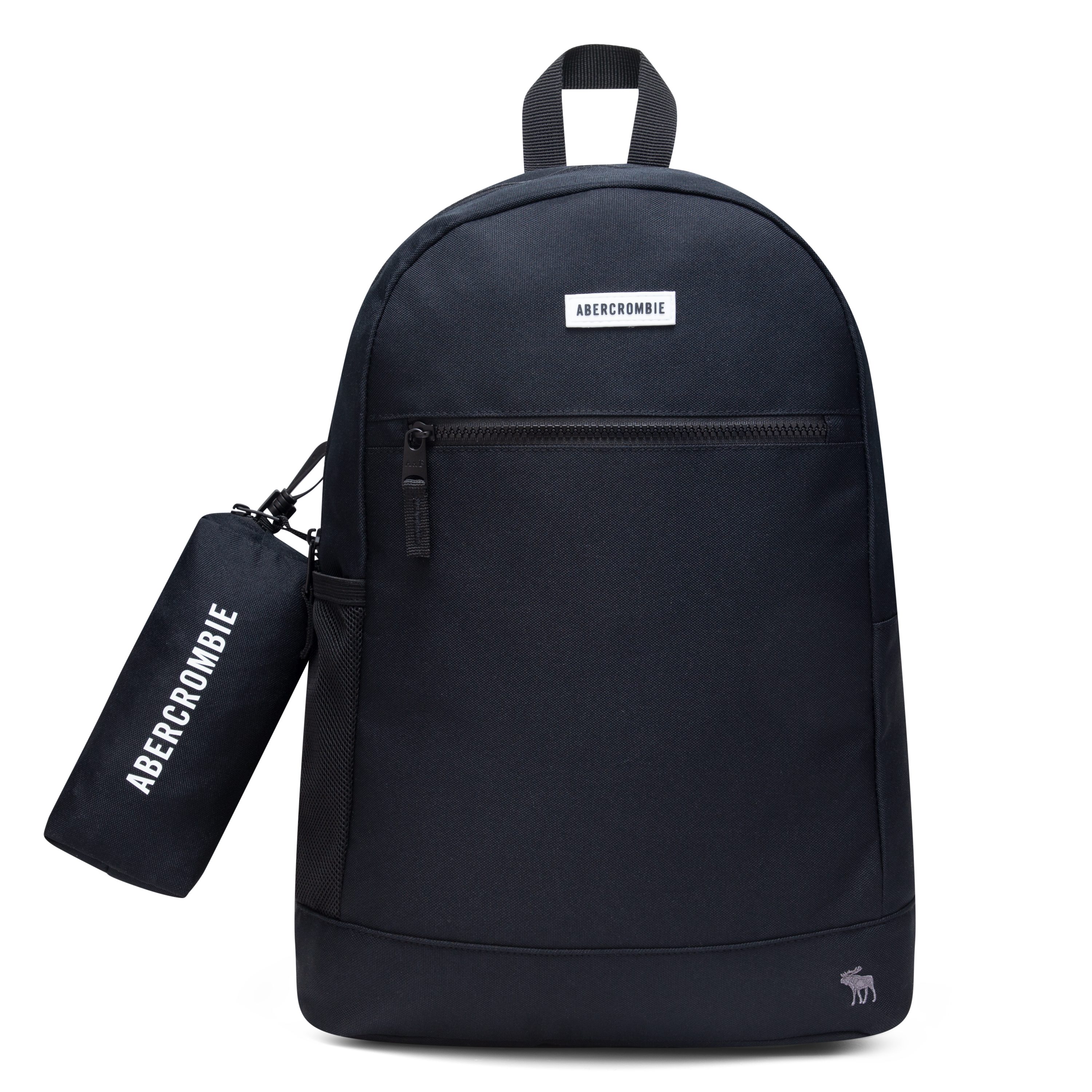 Abercrombie Kids Kinderrucksack, mit zusätzlicher kleiner Tasche, aus Polyester, bequeme Passform