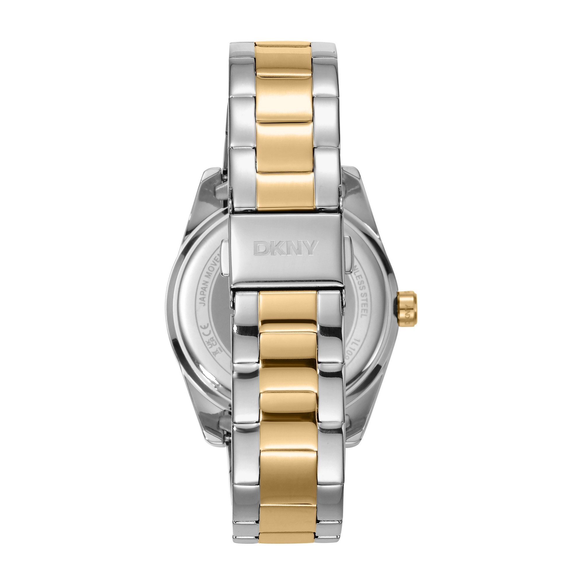 DKNY Quarzuhr Mulit Function Watch twotone DK1L109M0065, Armbanduhr, Damenuhr, Edelstahlarmband, analog, Tag