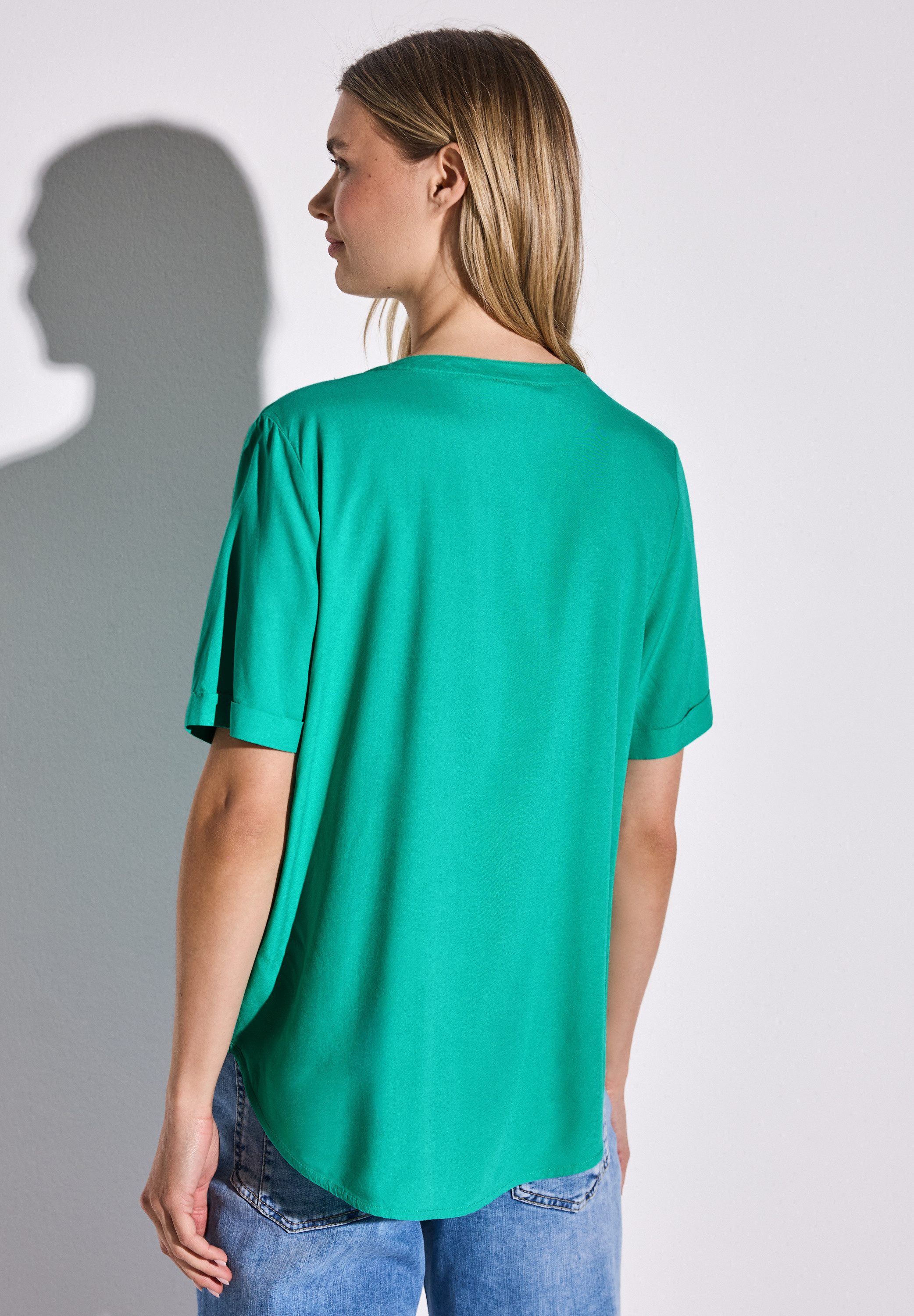 STREET ONE Shirtbluse aus softer Viskose günstig online kaufen