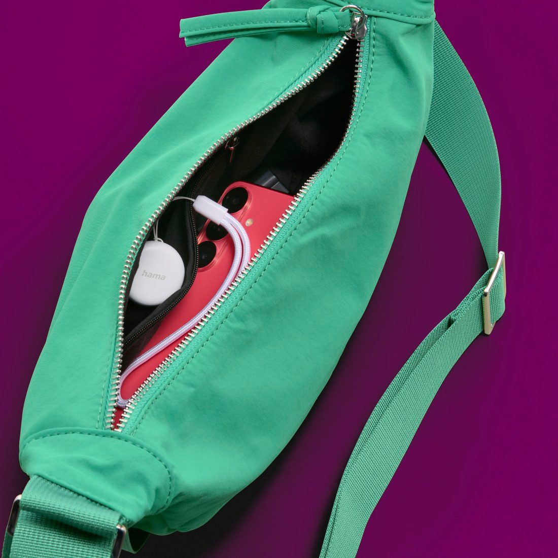 Hama Schlüsselfinder für Android „Mein Gerät finden“-App (Bluetooth, Alarm) GPS-Tracker (AirTag Alternative, Tracker)