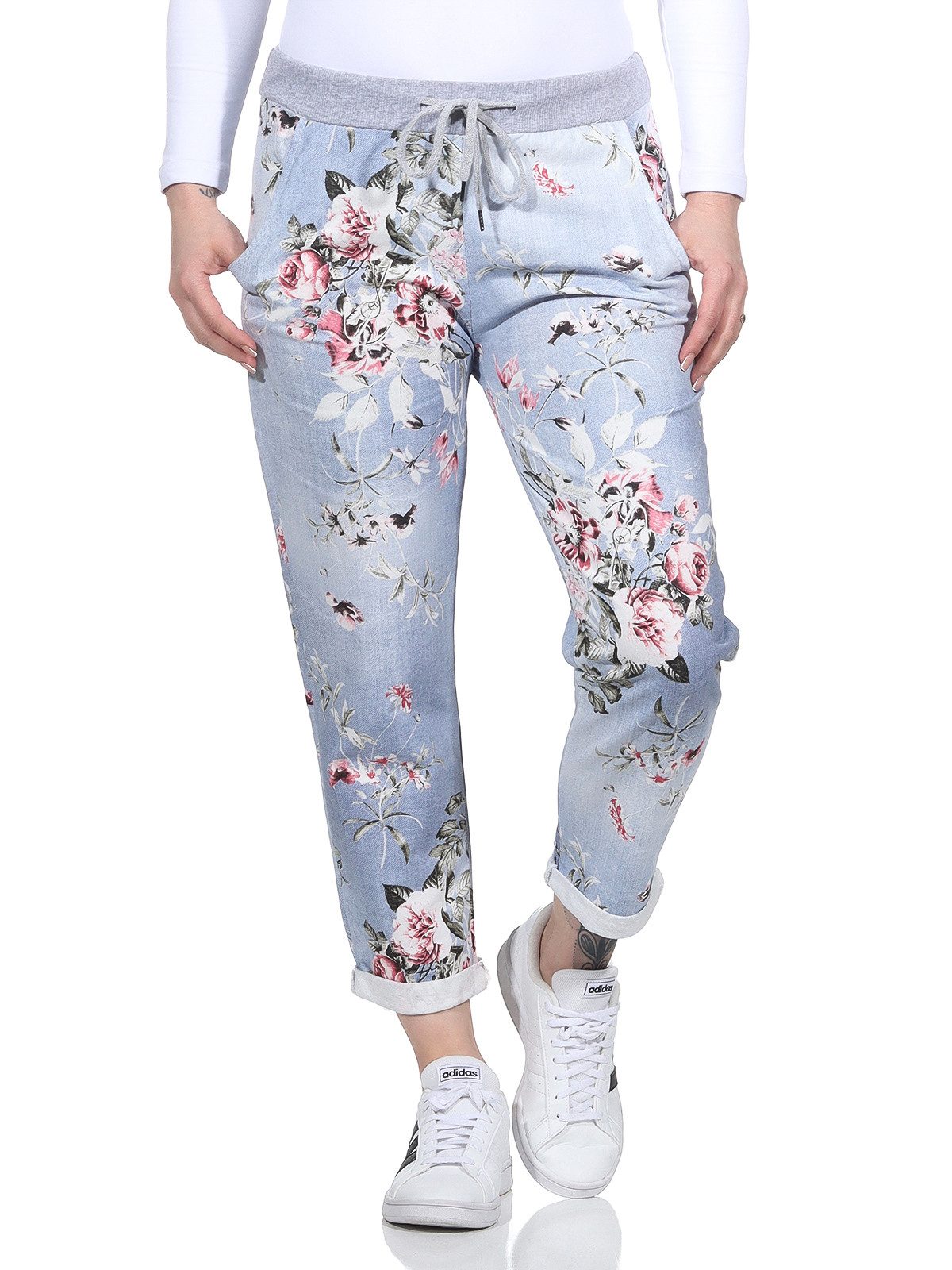 CLEO STYLE Jogginghose Damen Jogginghose 2581 günstig online kaufen