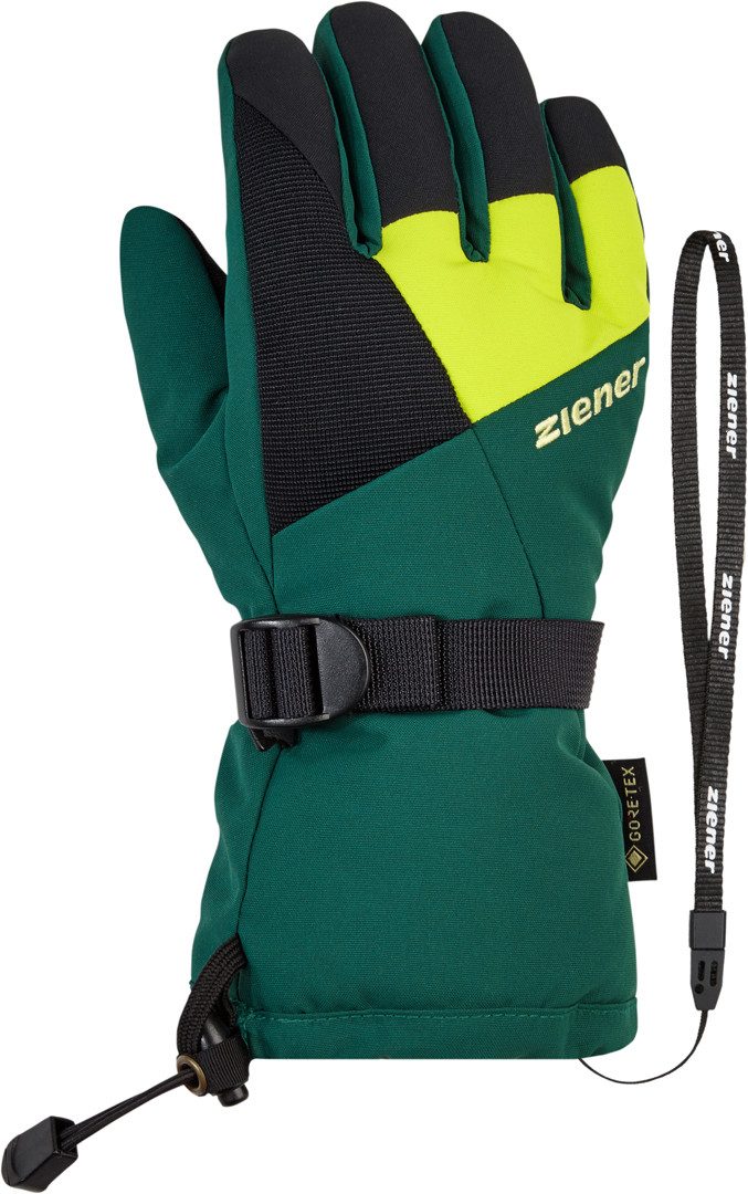 Ziener Skihandschuhe ZIENER LANI GTX Handschuh deep green