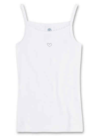 Sanetta Unterhemd Mädchen Unterhemd - Basic Shirt mit Herzmotiv