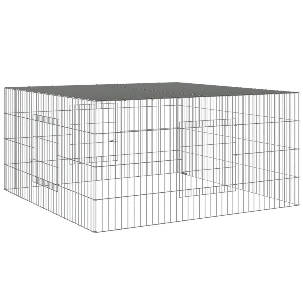 vidaXL Kleintierstall, Kaninchenkäfig 110x110x55 cm Verzinktes günstig online kaufen