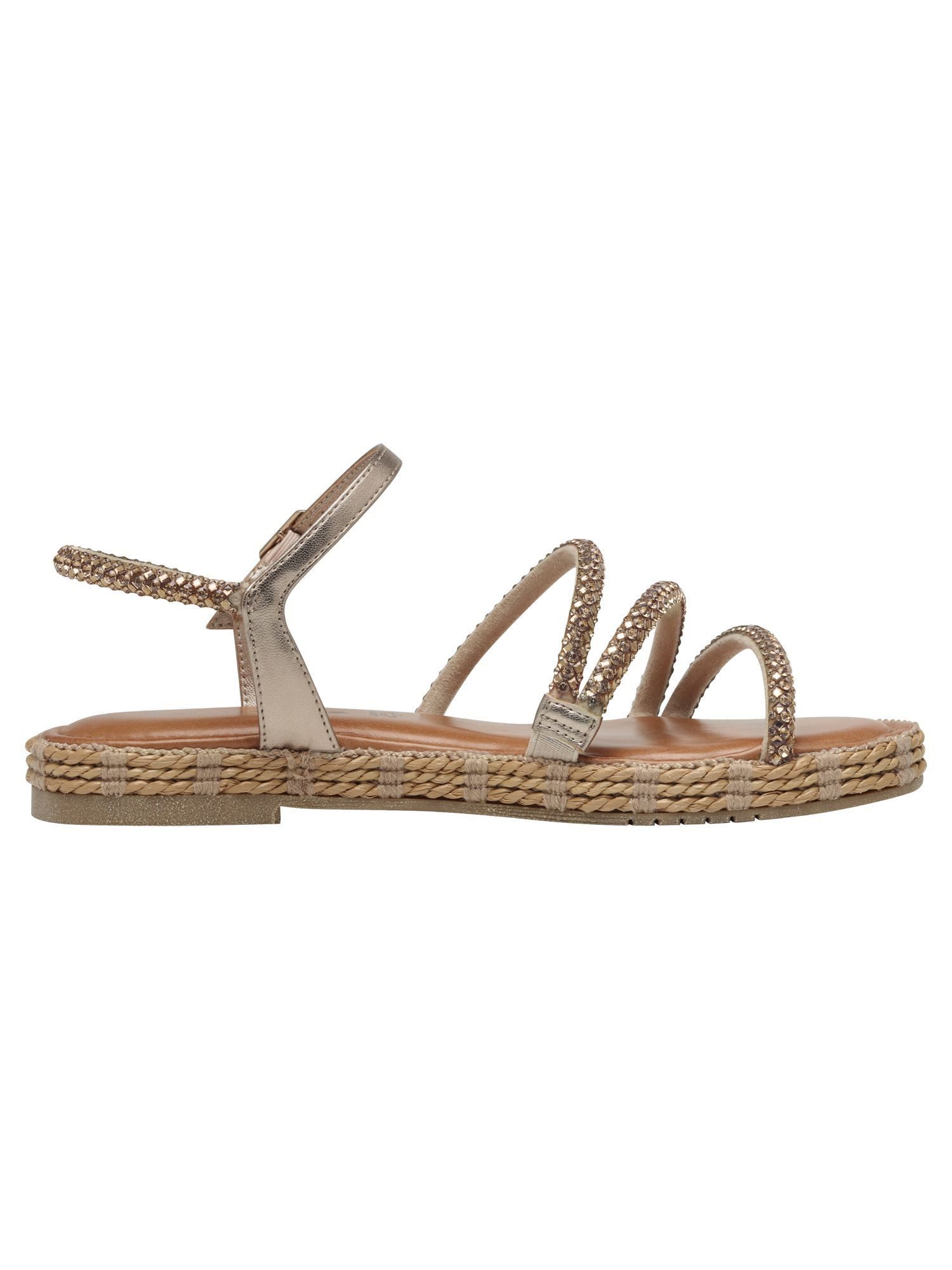 Tamaris ANTIslide flach kein Absatz 1-28114-44 Sandale ANTIslide