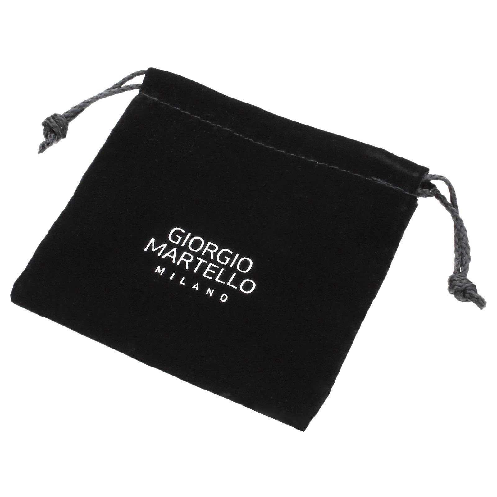GIORGIO MARTELLO MILANO Charm-Armband mit Schriftzug zum Einhängen von Charms, Silber 925