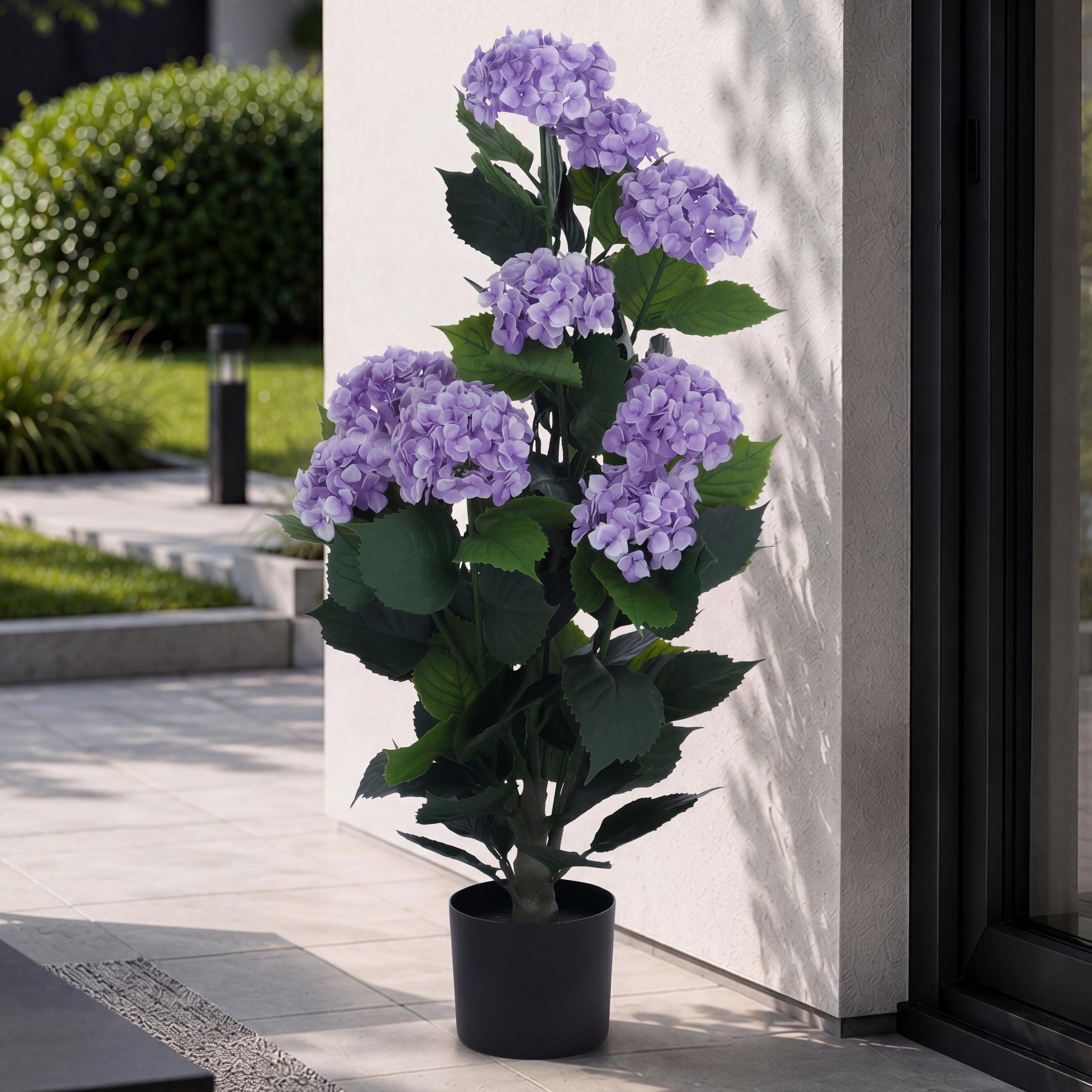 Kunstpflanze MCW-Q86, MCW, Höhe 90 cm, Detailgetreue Nachbildung aus Polyethylen