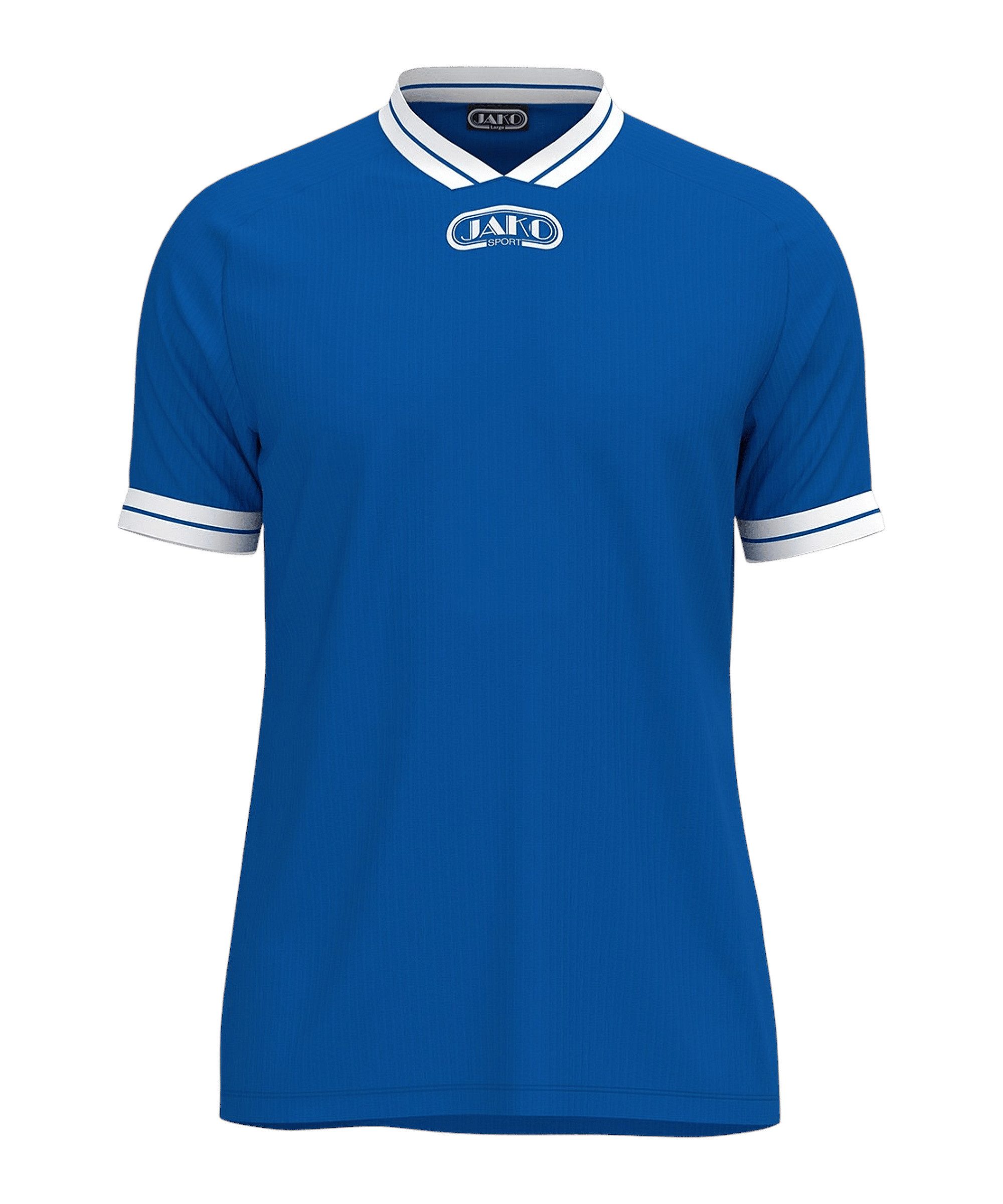 Jako Fußballtrikot Retro Trikot Kids Weiß (1-tlg) default