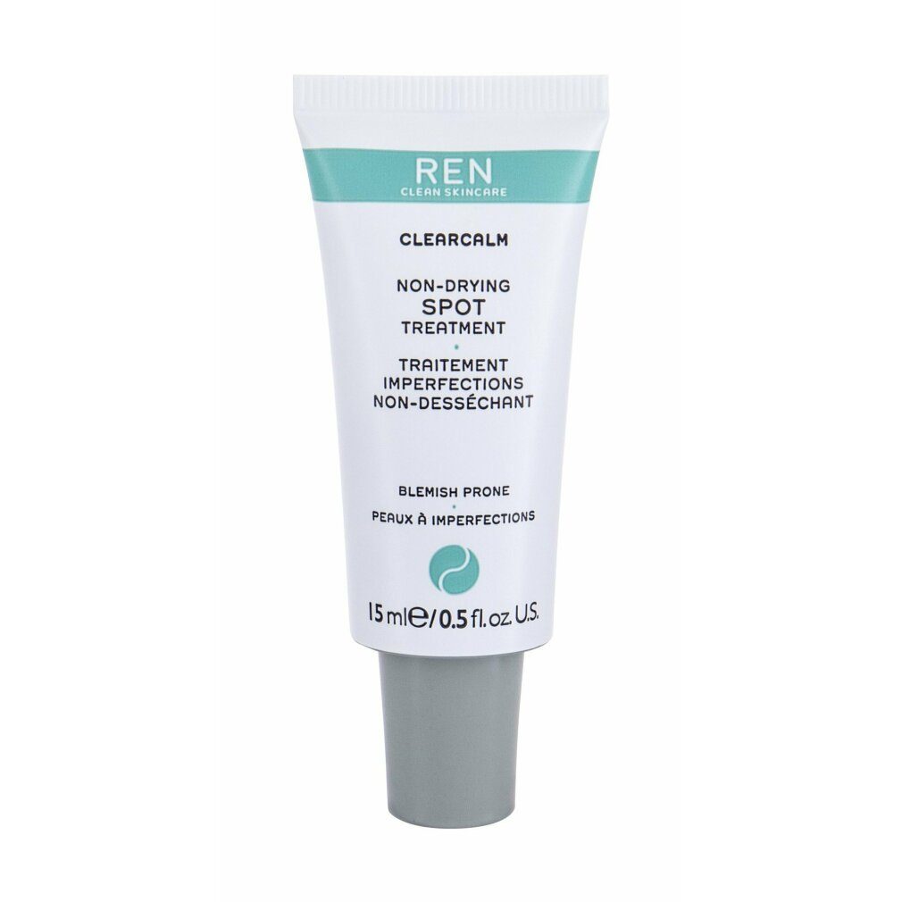 Non 15ml Ren Treatment Clearcalm Clean Skincare REN Gesichts-Reinigungsschaum Ren Spot Drying