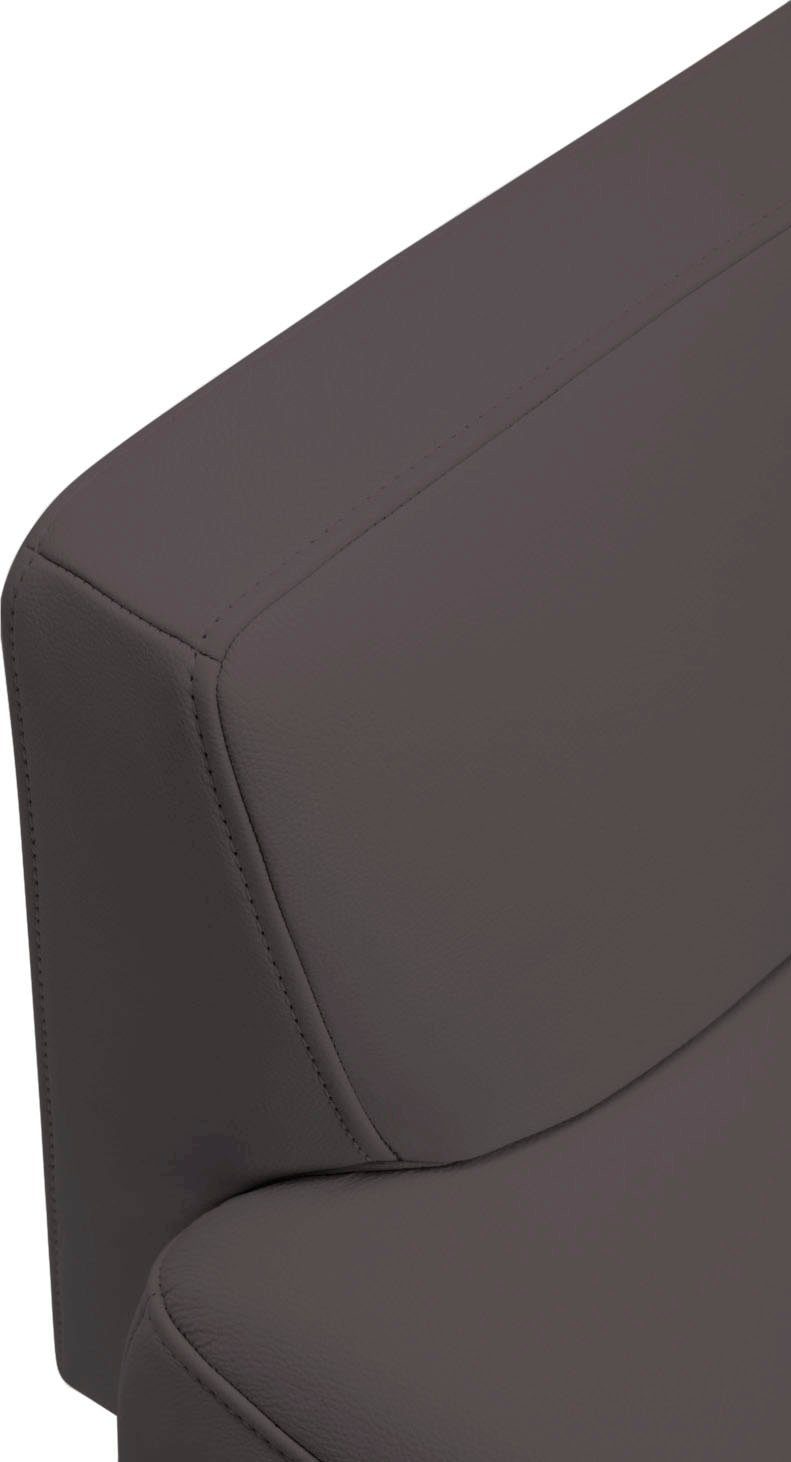 Breite schwereloser Ecksofa Optik, 296 hülsta cm sofa minimalistischer, in hs.446,