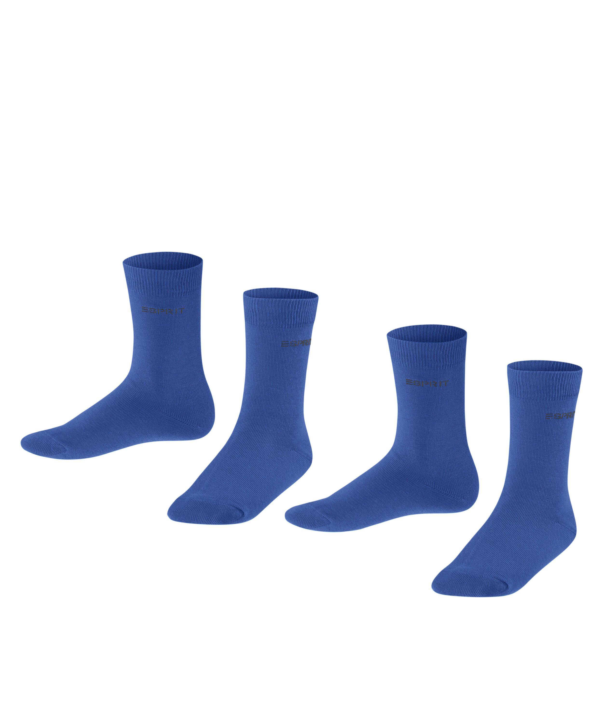 (2-Paar) Esprit Socken blue Foot (6046) 2-Pack Logo deep