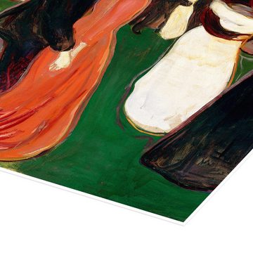 Posterlounge Poster Edvard Munch, Tanz des Lebens, Malerei