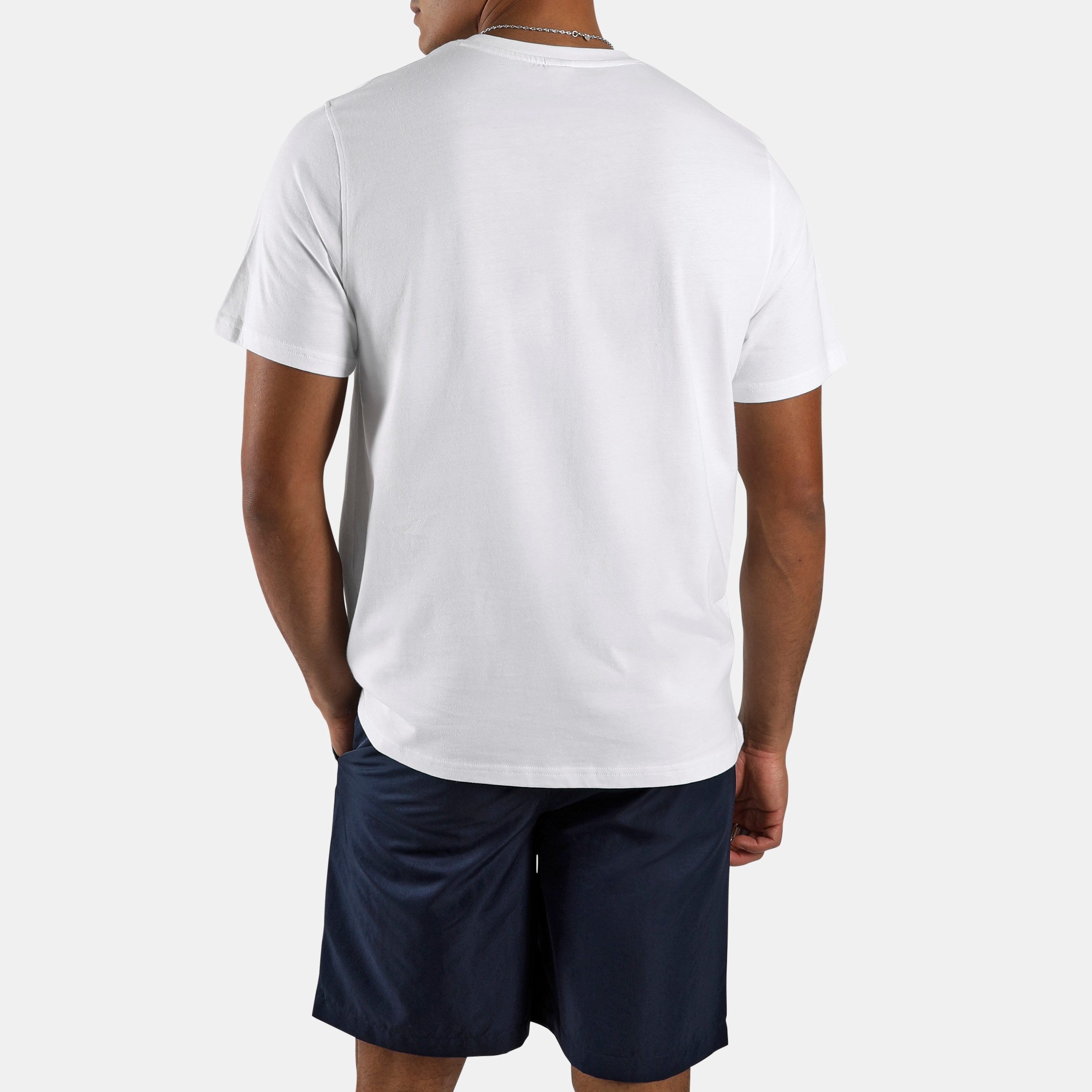 Reebok T-Shirt BRUNO BIG LOGO CREW NECK SS TEE Basic Passform, Kurzarm, sportliches Design, für Laufen und Fitness