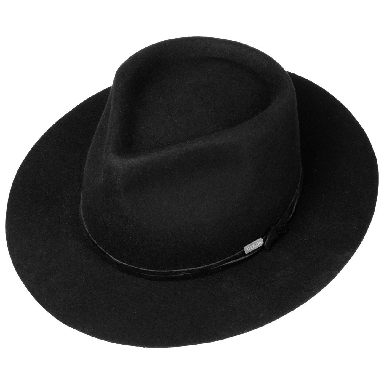 Stetson Filzhut (1-St) Fedorahut mit Lederband