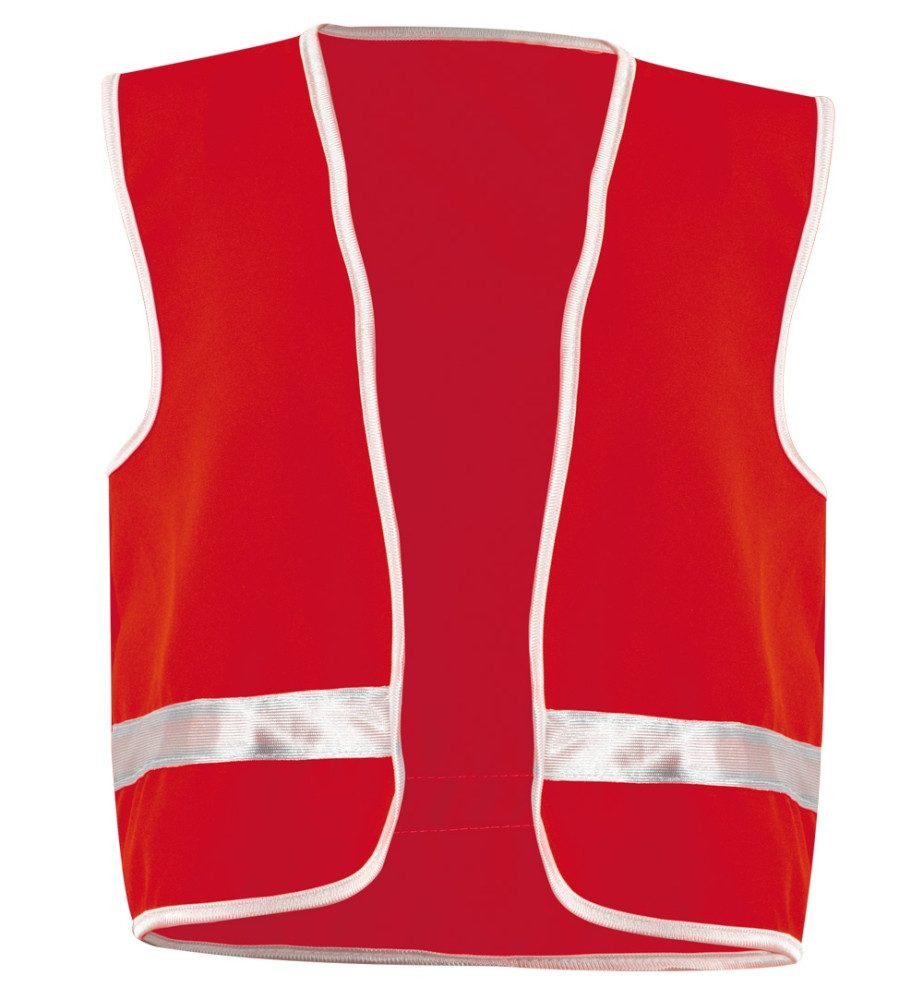Fries Kostüm Kinder Spielweste Bauarbeiter Rot Gr. 128 oder 140 Karneval Fasching