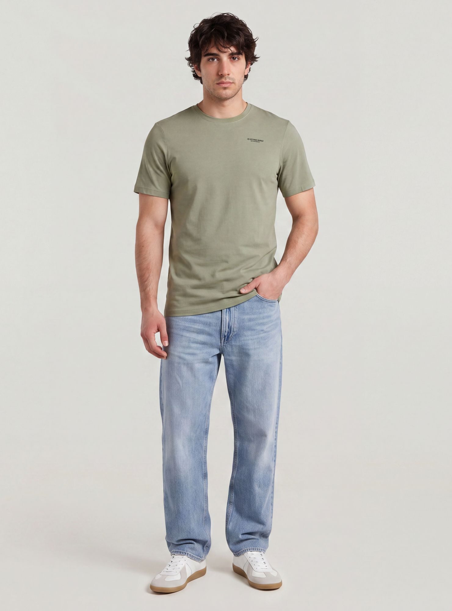 G-STAR T-Shirt Slim Base T-Shirt – Bild 3 von 5