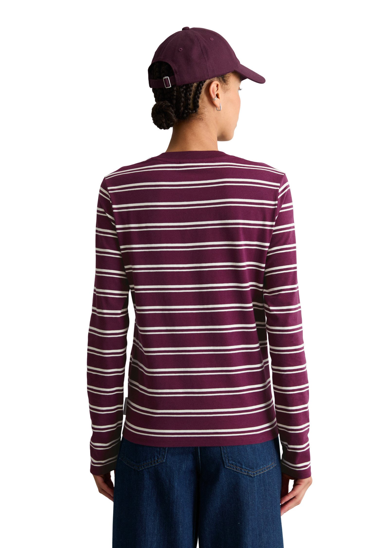 Marc O'Polo DENIM Langarmshirt aus Organic Cotton