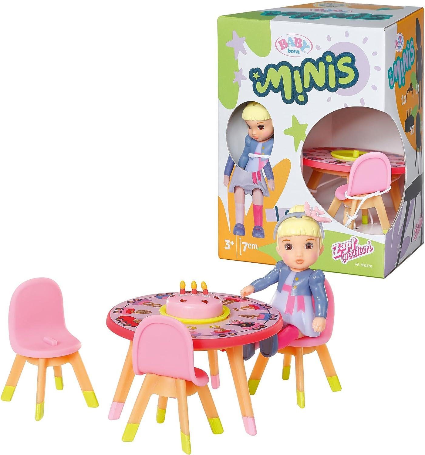 Zapf Creation® Minipuppe Zapf Creation 906170 - BABY born Minis - Geburtstag mit Lea