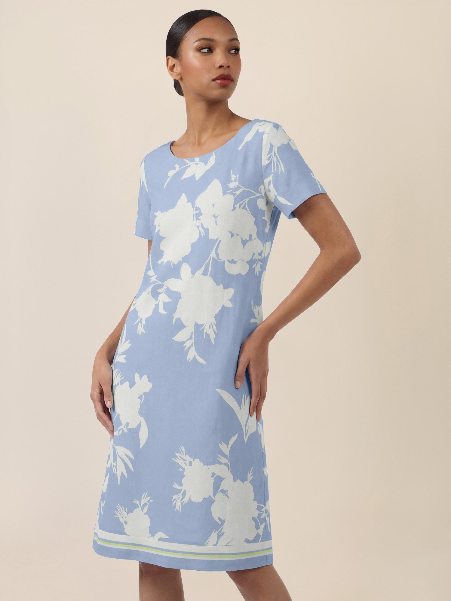 Apart Jerseykleid mit Blütenprint