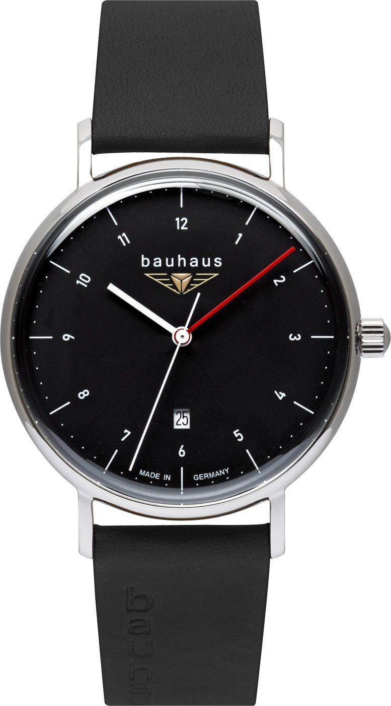 bauhaus Quarzuhr Bauhaus Edition, 2140-2, Abmessungen: Gehäusedurchmesser  41 mm, Gehäusehöhe 10 mm