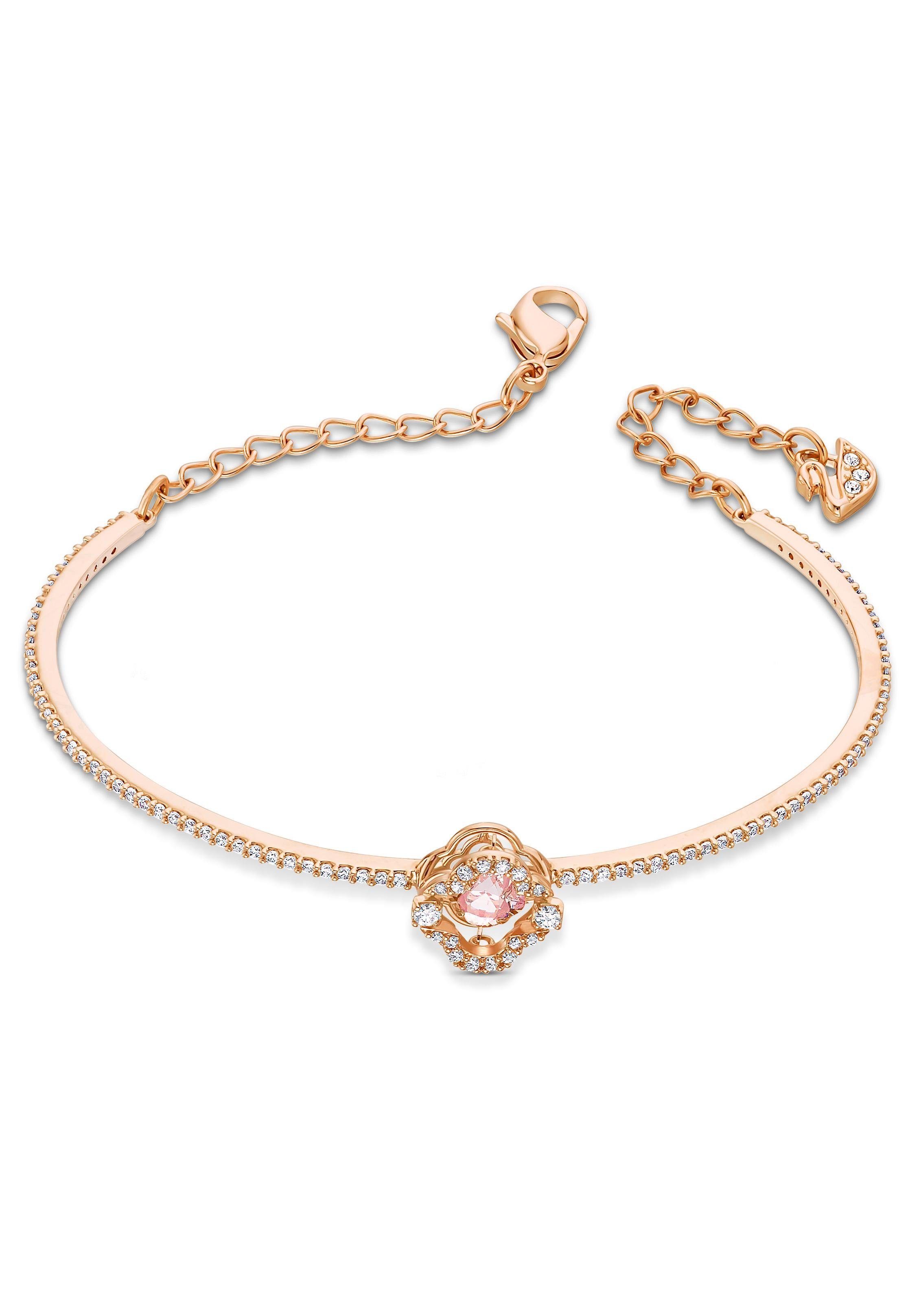 Swarovski Armreif Una Sparkling Dc Glücksklee, günstig online kaufen