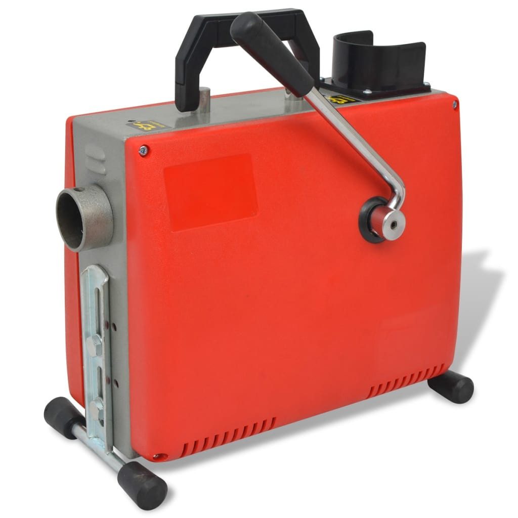 vidaXL Bodenstaubsauger Rohrreinigungsmaschine 250W 15mx16mm 4,5mx9,5mm, 250 W