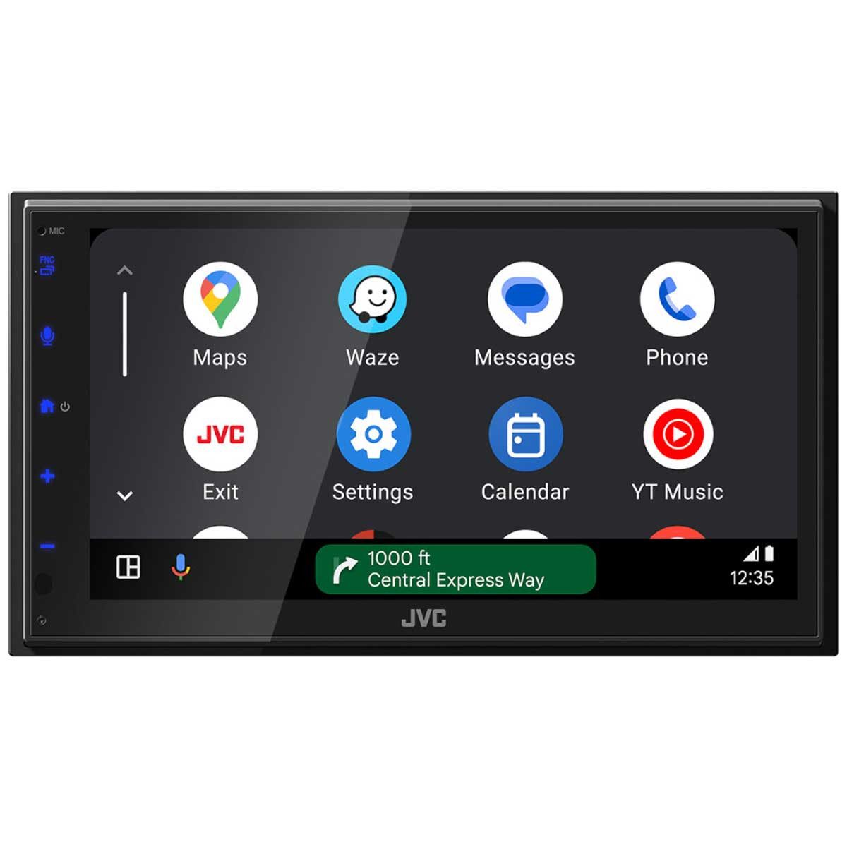 JVC KW-M695DBW, 2-DIN Autoradio mit DAB+ / Apple CarPlay Autoradio (Freisprecheinrichtung)