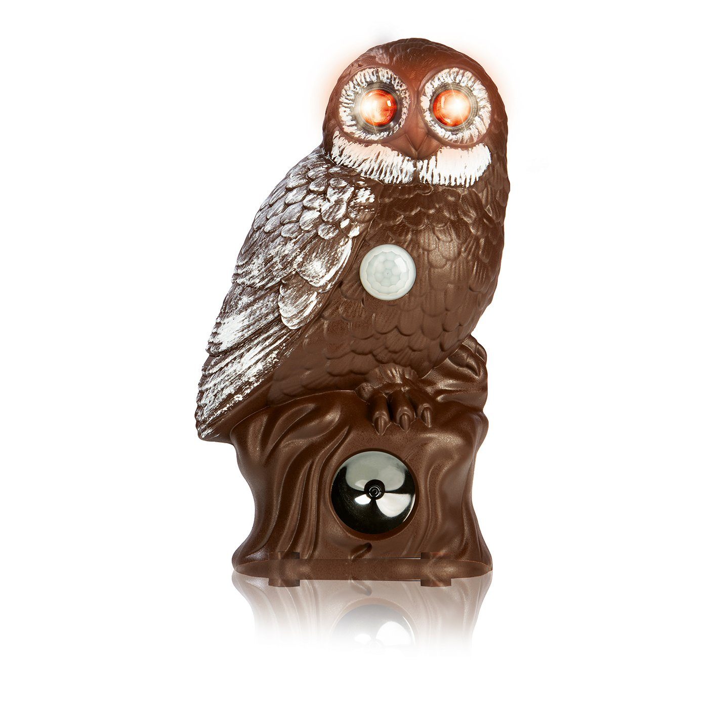 EASYmaxx Ultraschall-Tierabwehr inkl. Bewegungssensor, Schädlingsabwehr Eule