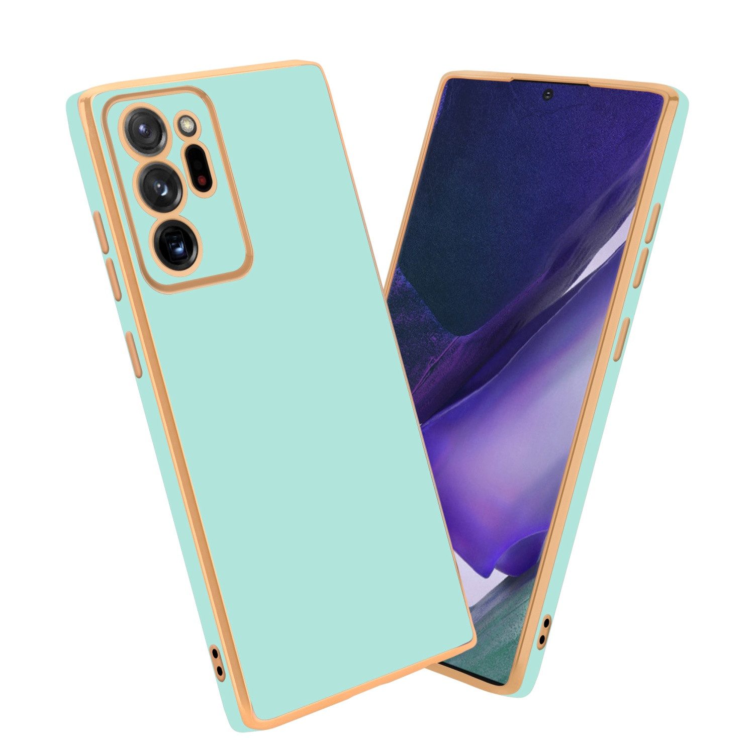 Cadorabo Handyhülle für Samsung Galaxy NOTE 20 ULTRA Hülle Samsung Galaxy NOTE 20 ULTRA, Schutzhülle - TPU Silikon Hülle - mit Kameraschutz