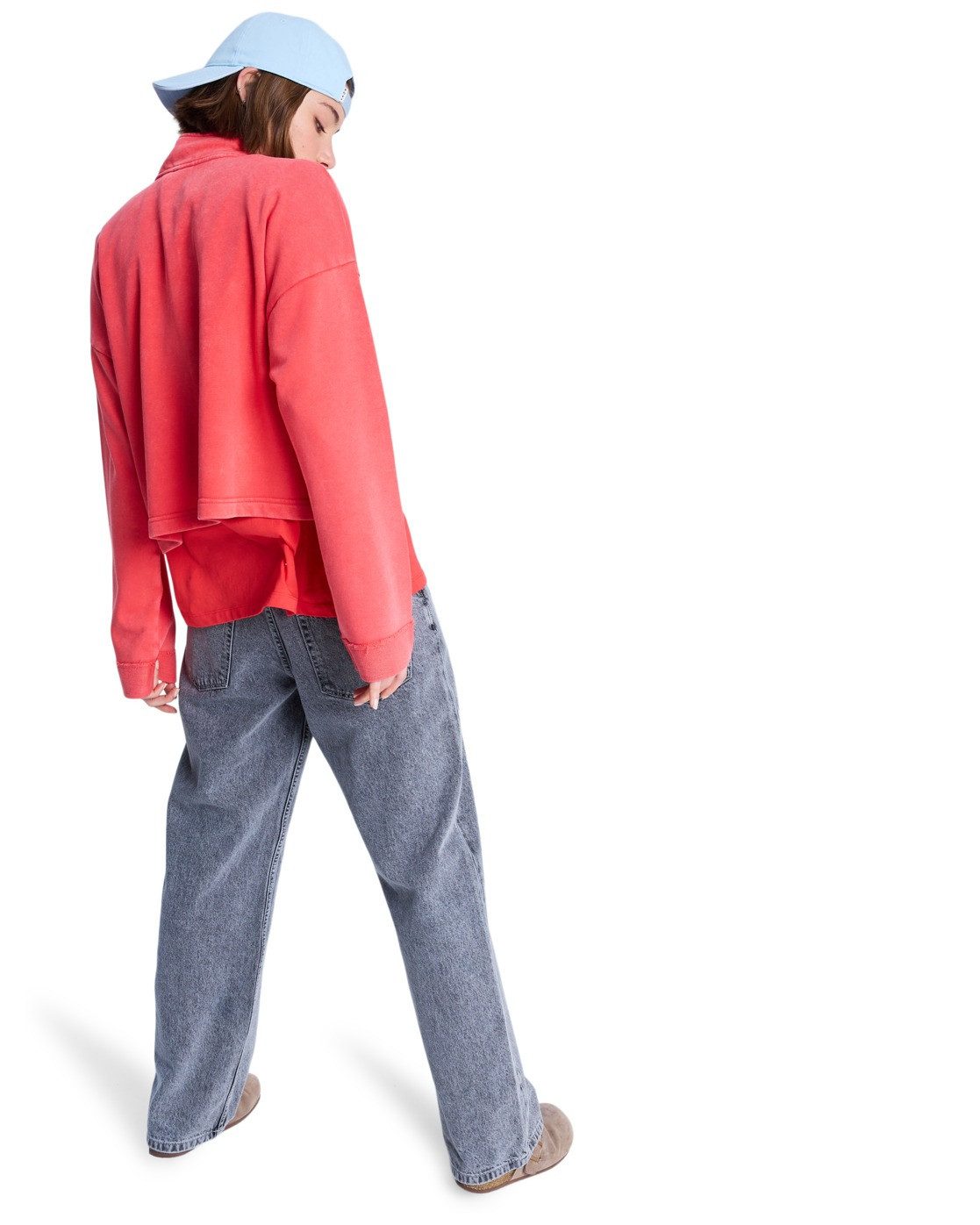 Roxy Loose-fit-Jeans Dawn Patrol Mid Lava