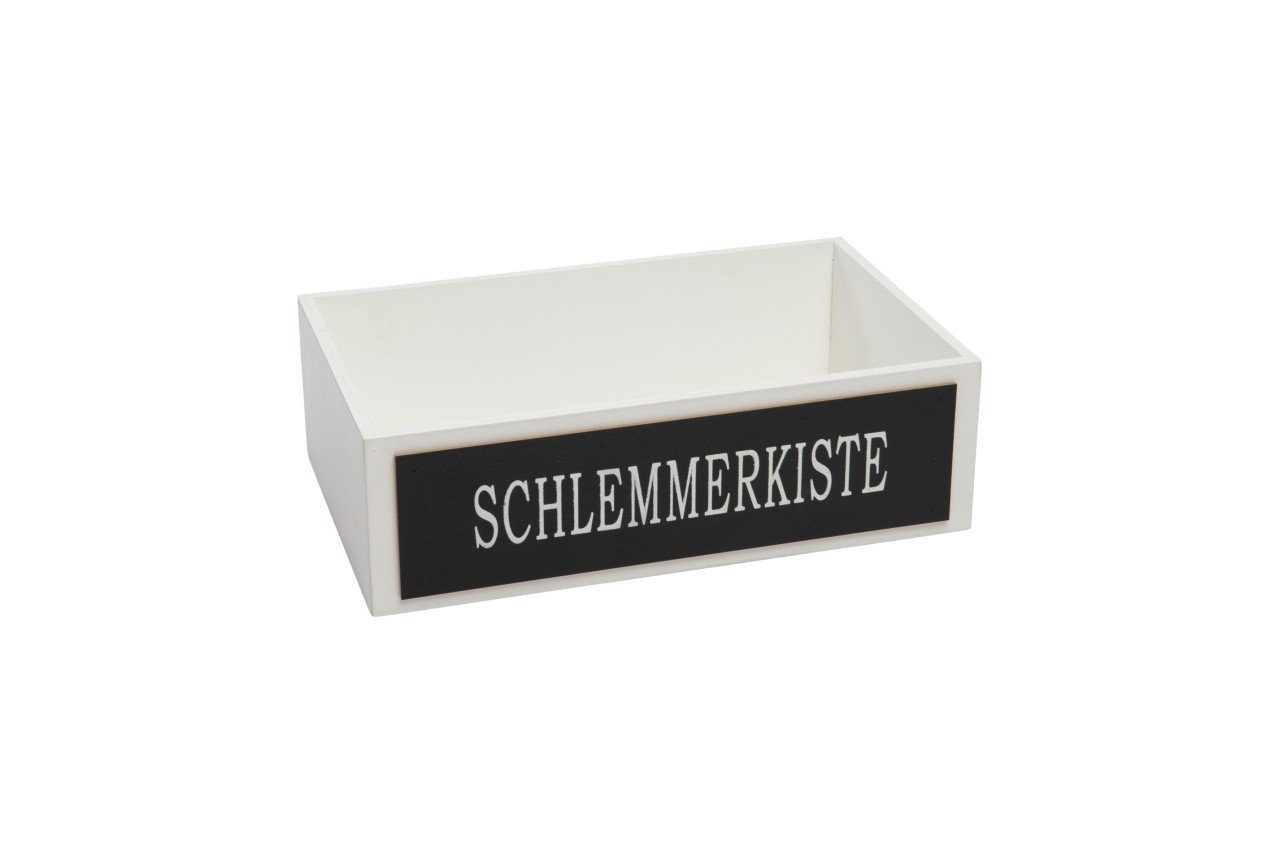 Imkerei Freese Dekofigur Freese Holzkiste Schlemmerkiste 33 x 20 x 10 cm