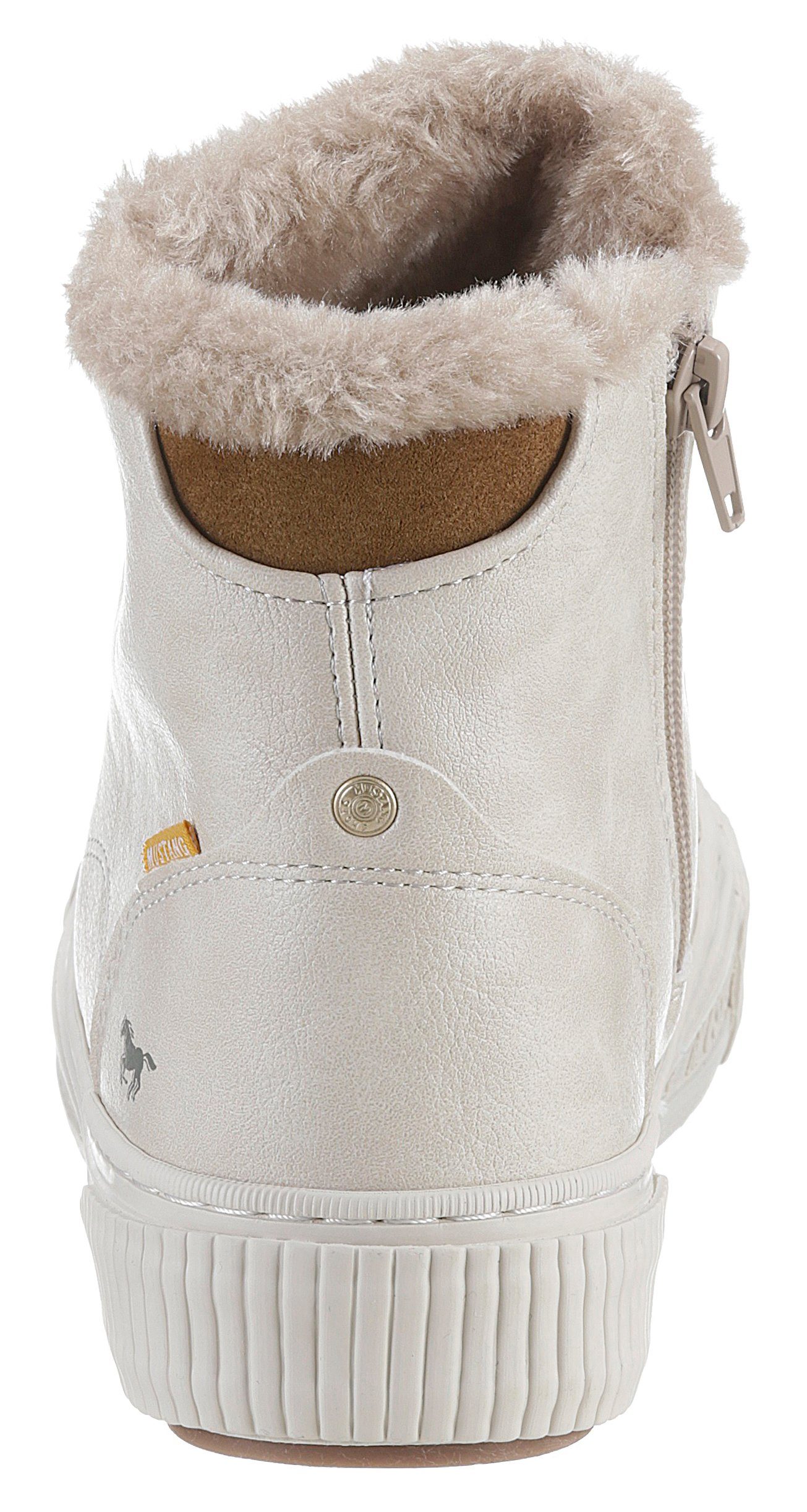 Mustang Shoes Winterboots, High Top Sneaker, Schnürboots mit Plateausohle günstig online kaufen