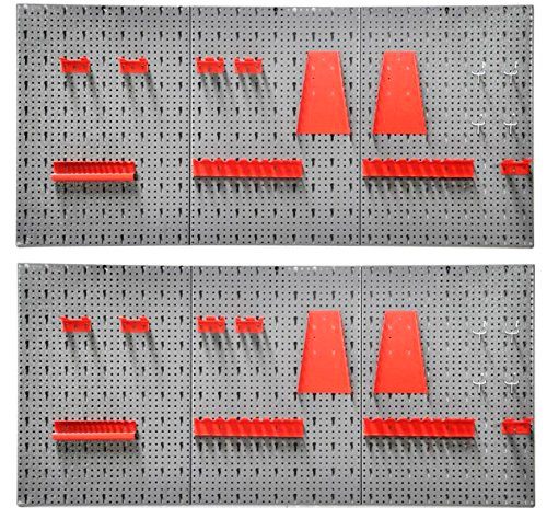 Kreher Lochwand, 2 Stk., mit 19 Haken | Lochwände