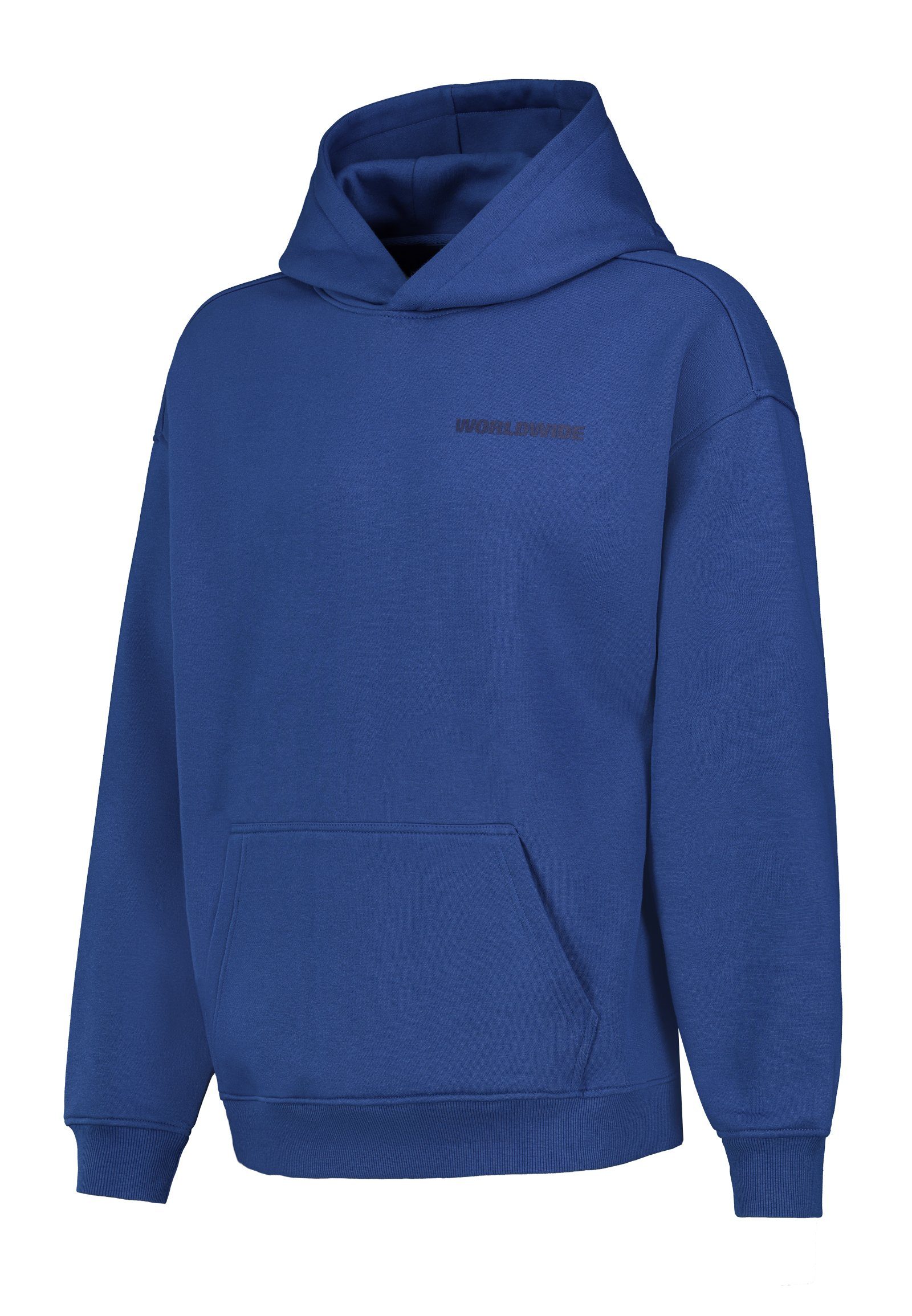 SUBLEVEL Hoodie Sweathoodie WORLDWIDE blue