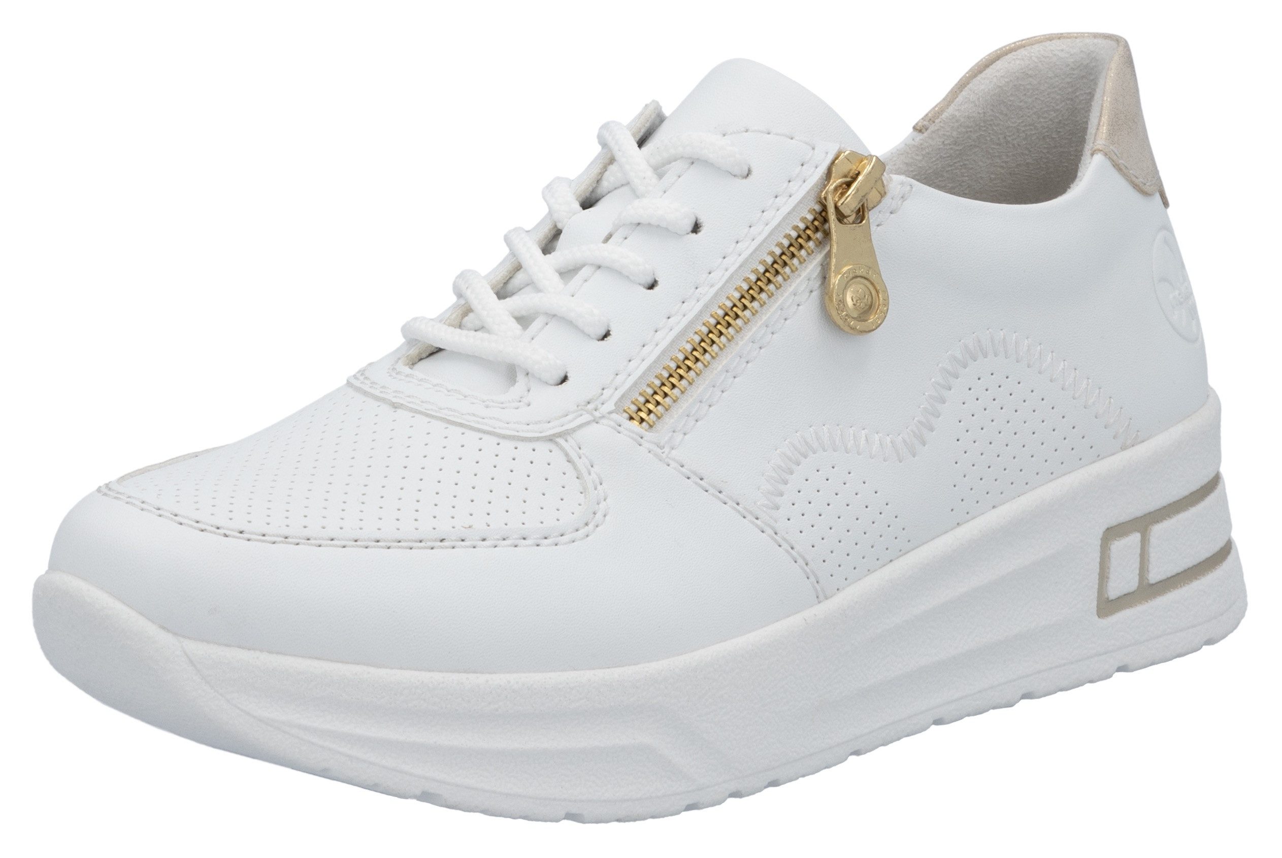 Rieker Plateausneaker, Halbschuh, Schnürschuh, Freizeitsneaker mit günstig online kaufen
