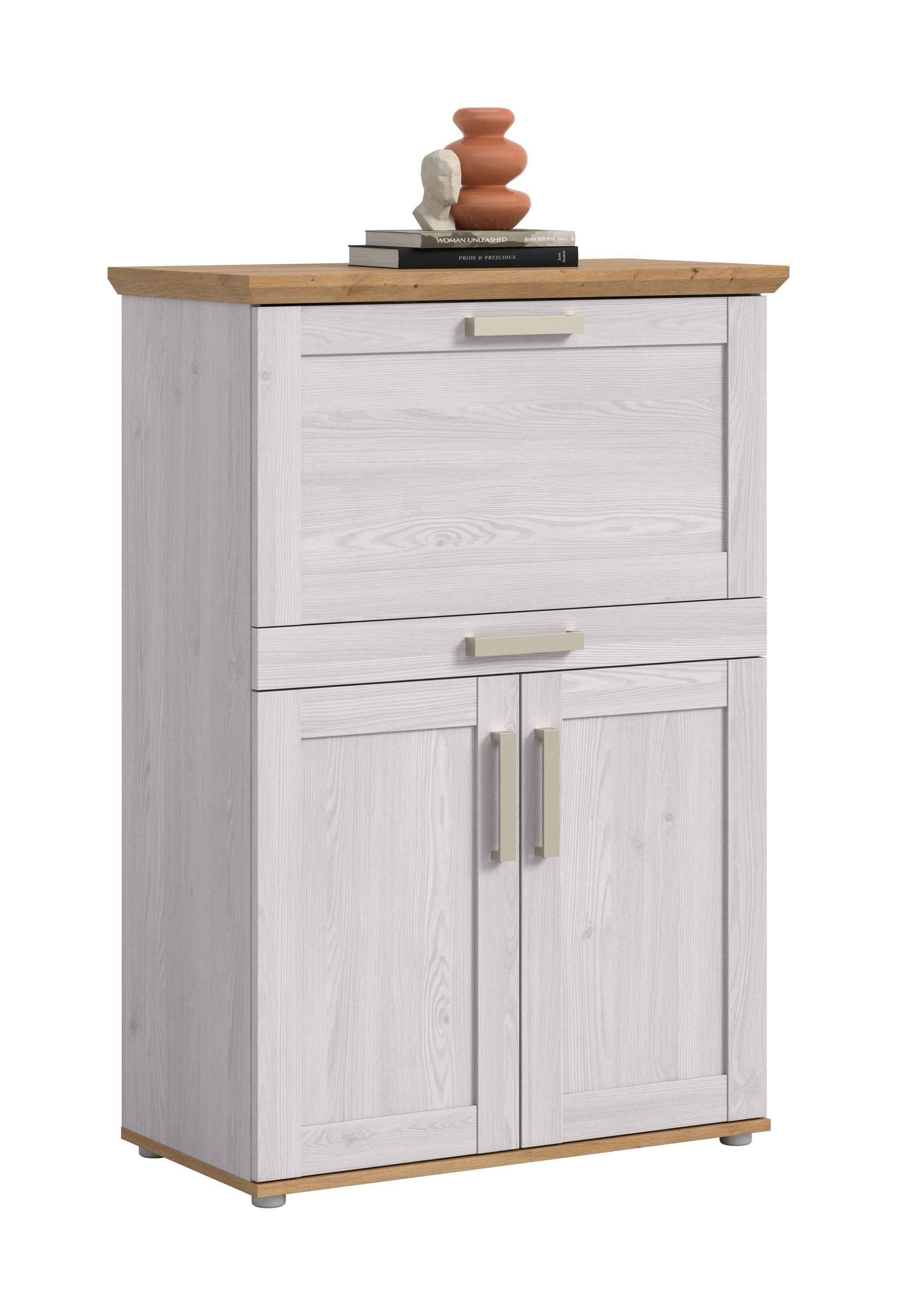 xonox.home Computerschrank Verona in Lärche Nachbildung B/H/T: 84x122x42 cm